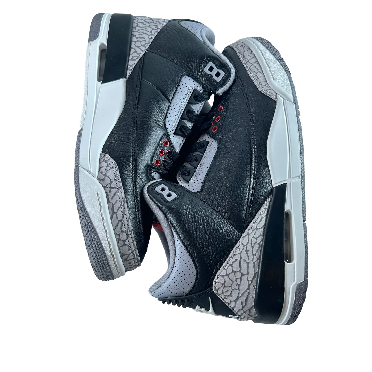 DN3707 010 Jordan 3 Retro Black Cement Reimagined (2024) [USED] - 8 M (Used11)