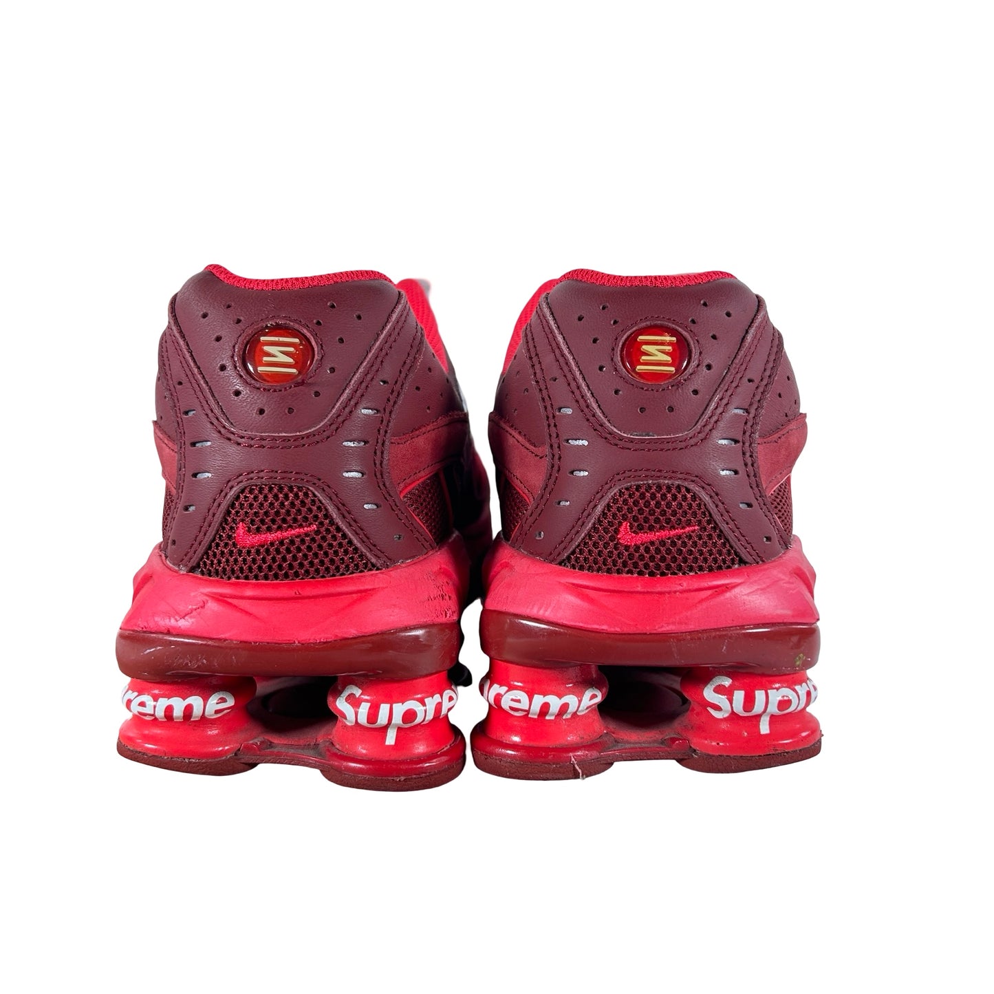 DN1615 600 Nike Shox Ride 2 SP Supreme Red [USED] - 10.5 M (Used) (No Box)