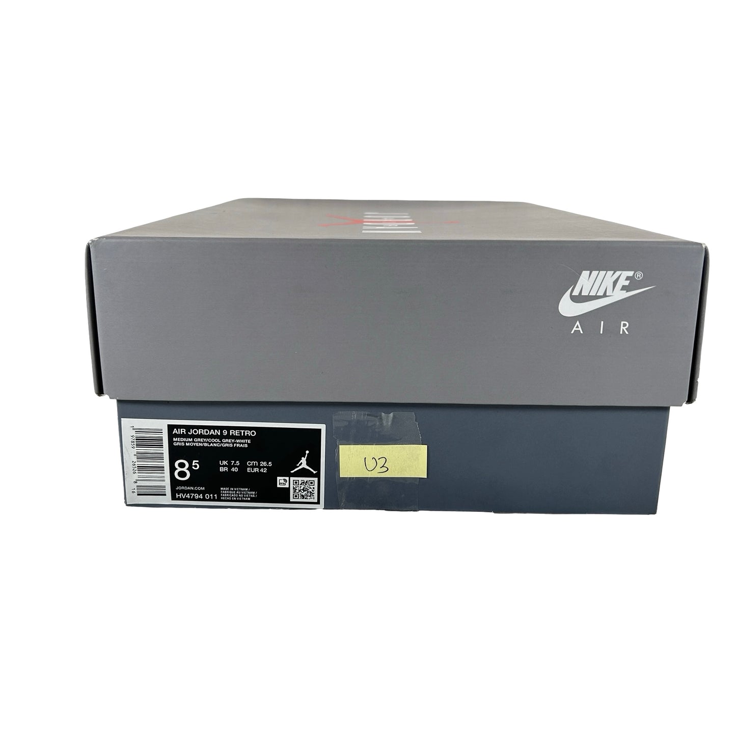 HV4794 011 Jordan 9 Retro Cool Grey (2025) [USED] - 8.5 M (Used3)