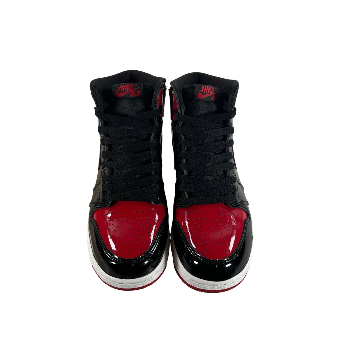 575441 063 Jordan 1 Retro High OG Patent Bred (GS) [USED] - 6.5 Y (Used4)