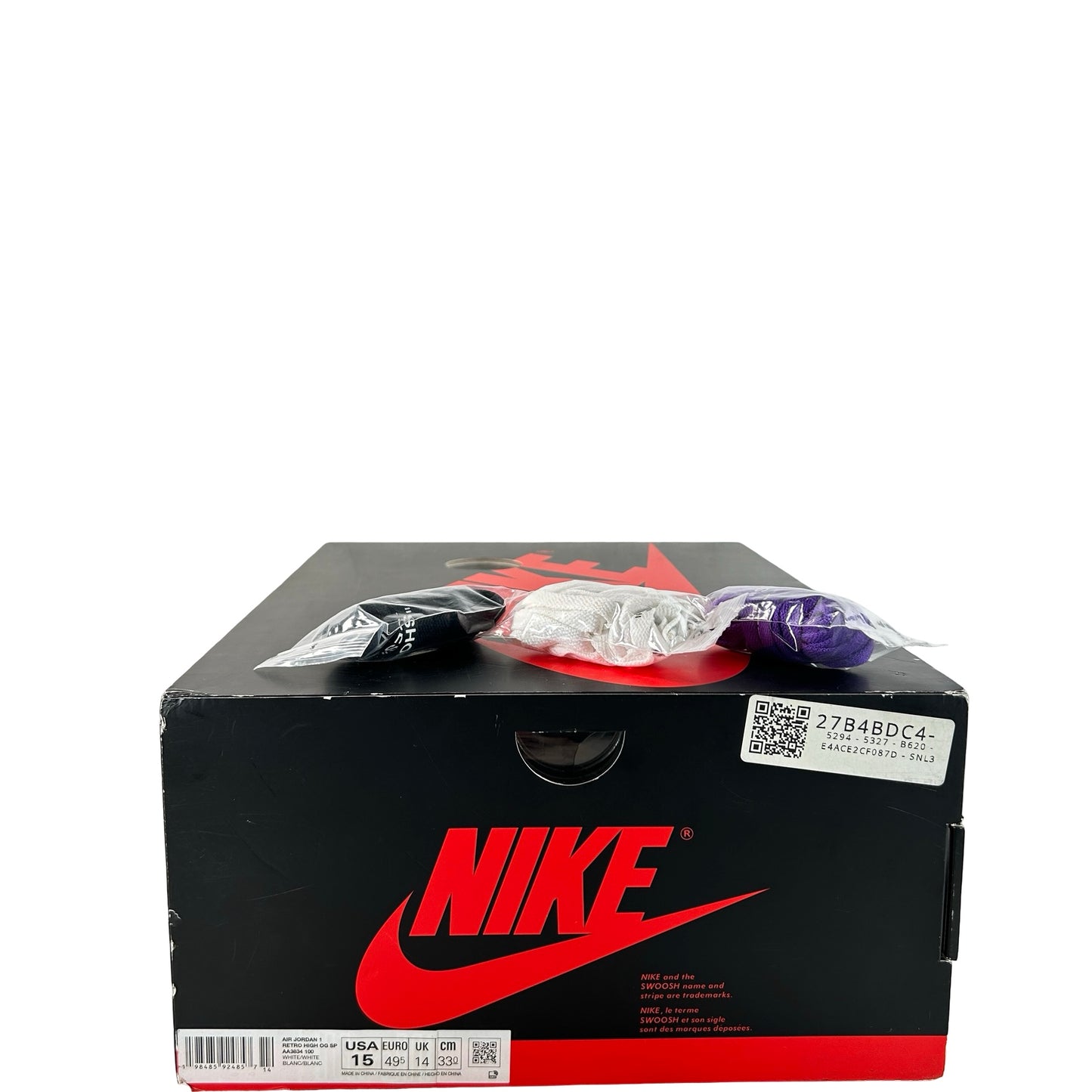 AA3834 100 Jordan 1 Retro High Virgil Abloh Archive Alaska [USED] - 15 M (Used)