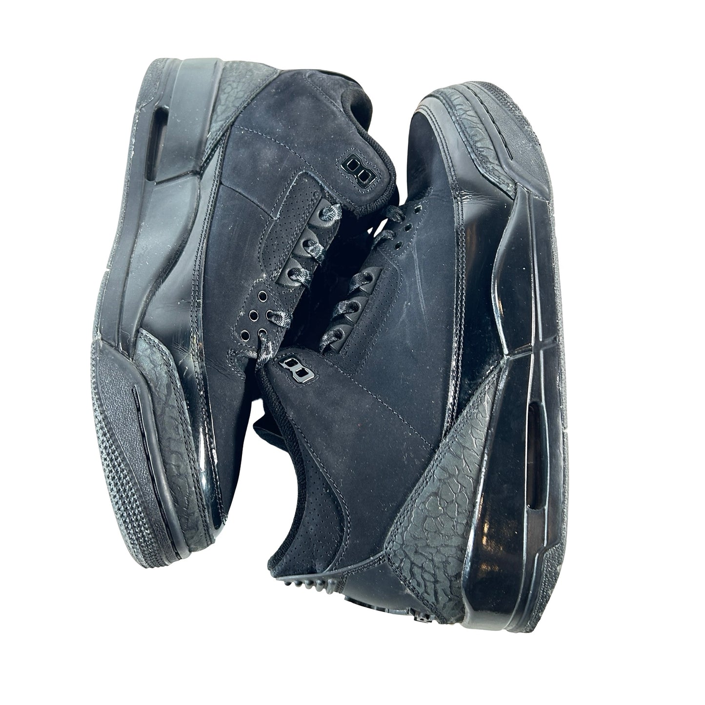 CT8532 001 Jordan 3 Retro Black Cat (2025) [USED] - 10 M (Used2) (No Box2)