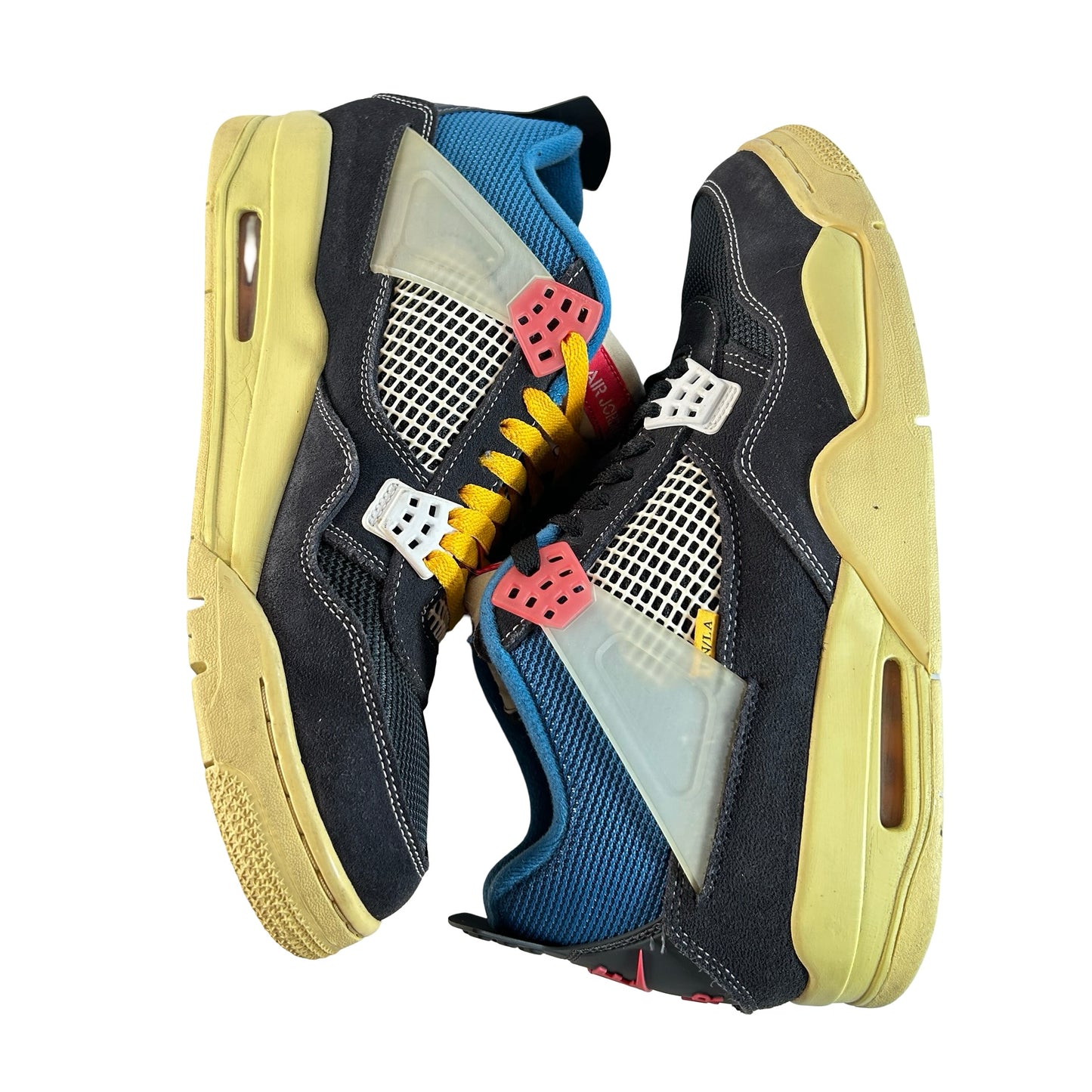 DC9533 001 Jordan 4 Retro Union Off Noir [USED] - 12 M (Used7)