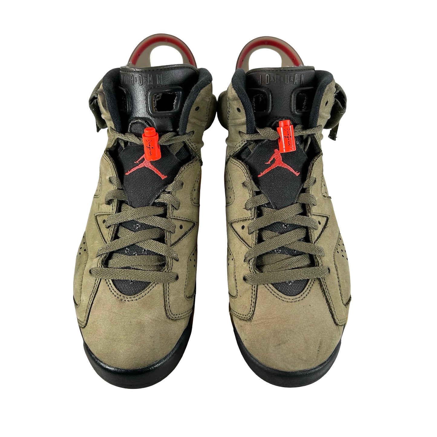 CN1084 200 Jordan 6 Retro Travis Scott [USED] - 8 M (Used)