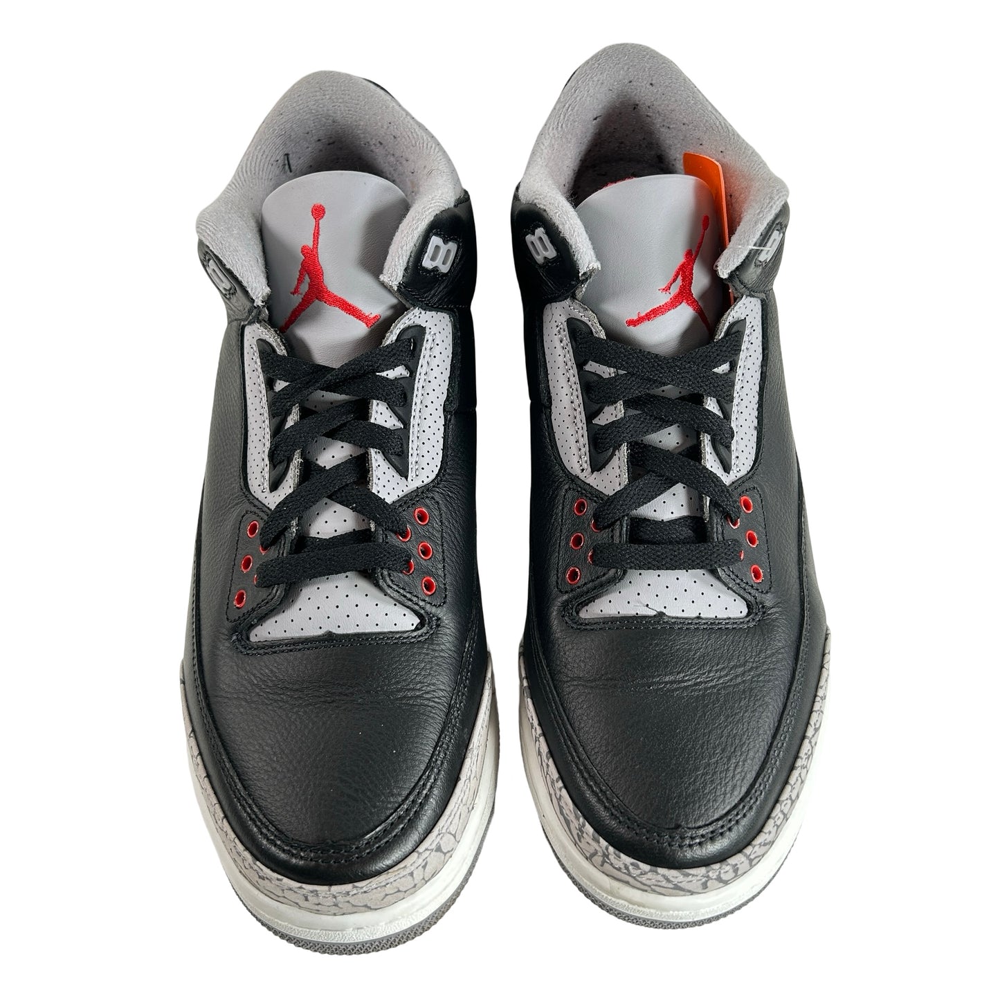 DN3707 010 Jordan 3 Retro OG Black Cement (2024) [USED] - 10.5 M (Used)