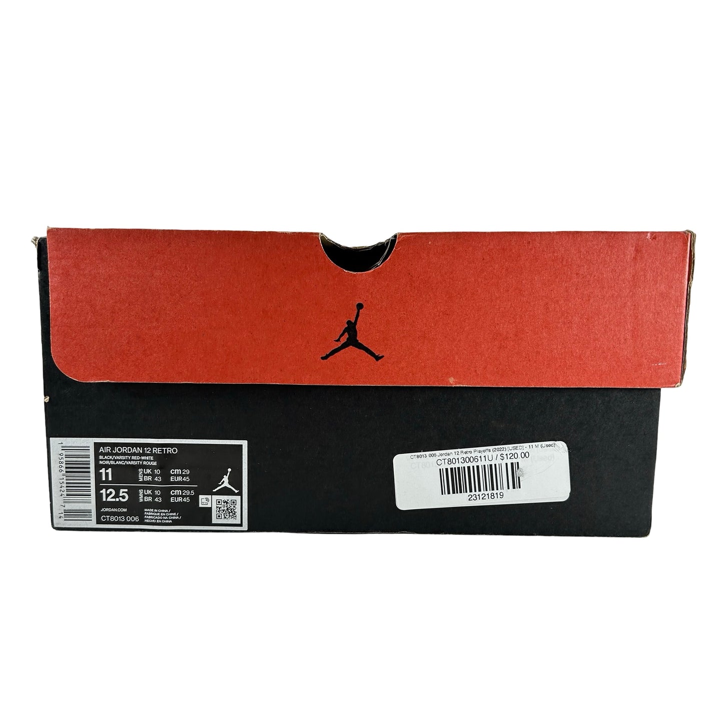 CT8013 006 Jordan 12 Retro Playoffs (2022) [USED] - 11 M (Used4)