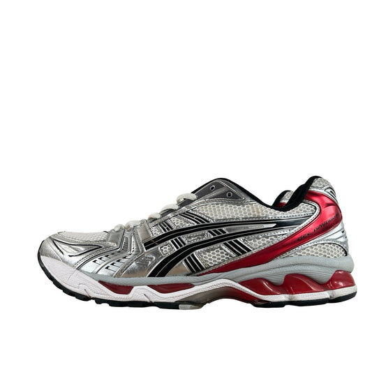 1201A019 103 ASICS Gel-Kayano 14 White Classic Red [USED] - 11.5 M (Used2)