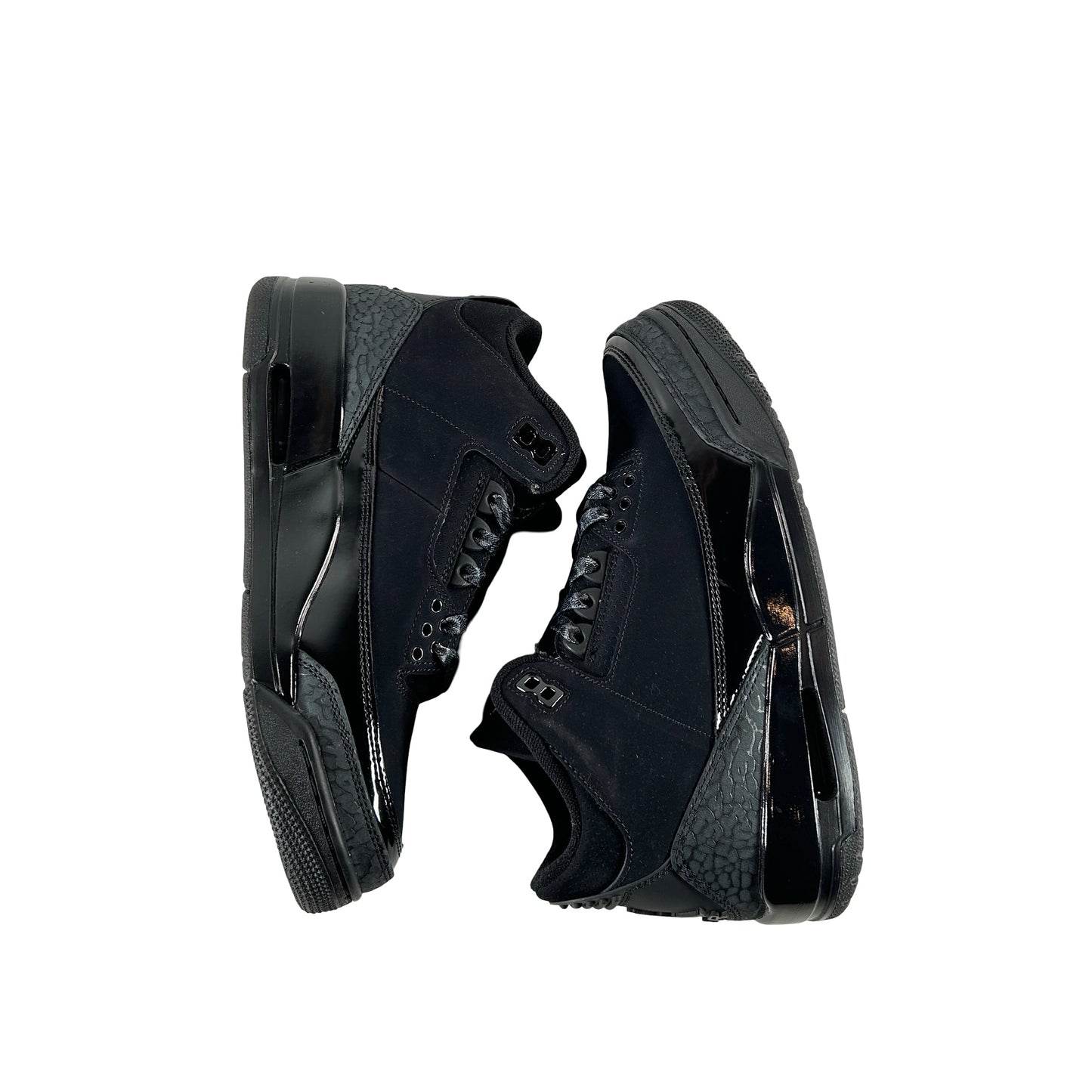 CT8532 001 Jordan 3 Retro Black Cat (2025) [USED] - 7.5 M (VNDS2)