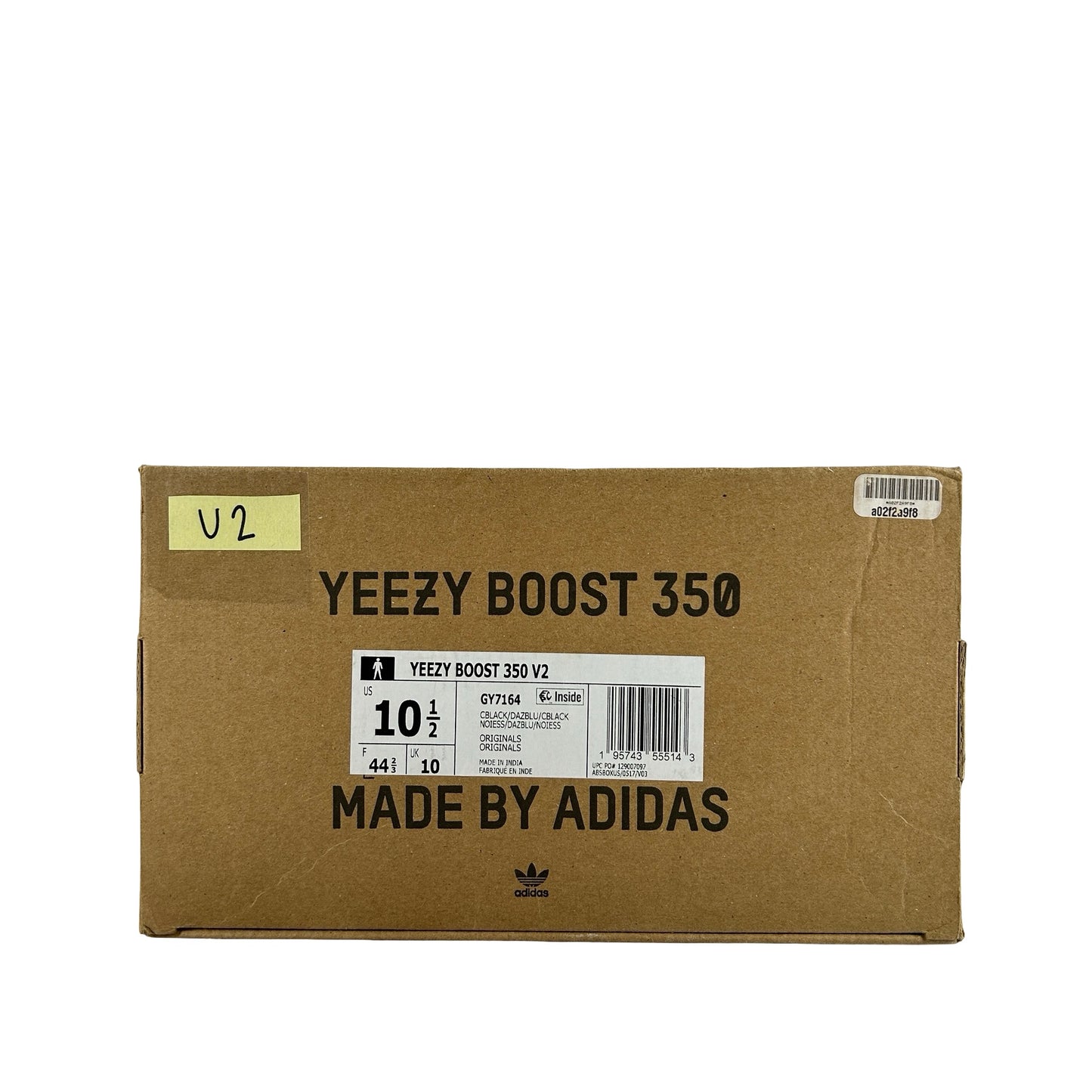 GY7164 Adidas Yeezy Boost 350 V2 Dazzling Blue [USED] - 10.5 M (Used2)