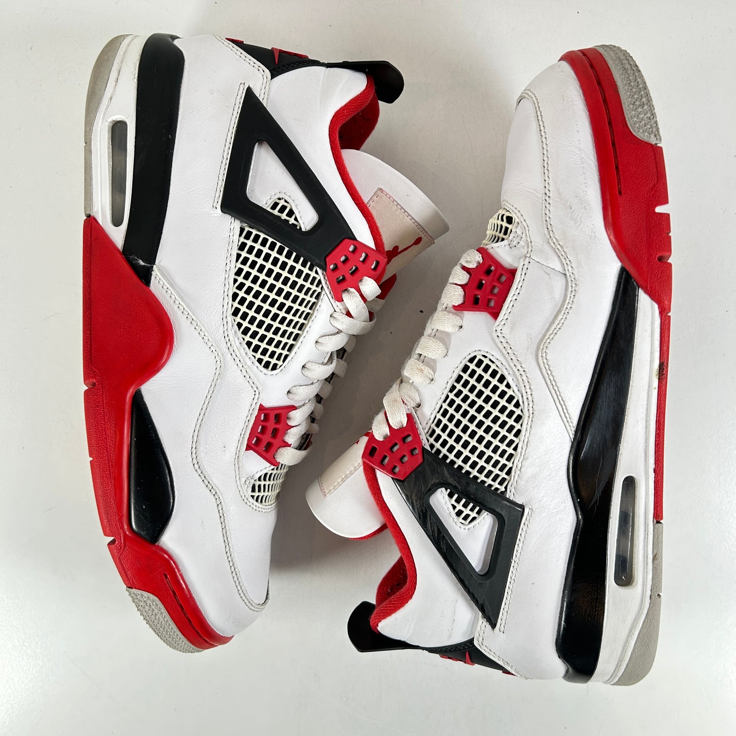 DC7770 160 Jordan 4 Retro Fire Red (2020) [USED] - 10 M (Used) (No Box)