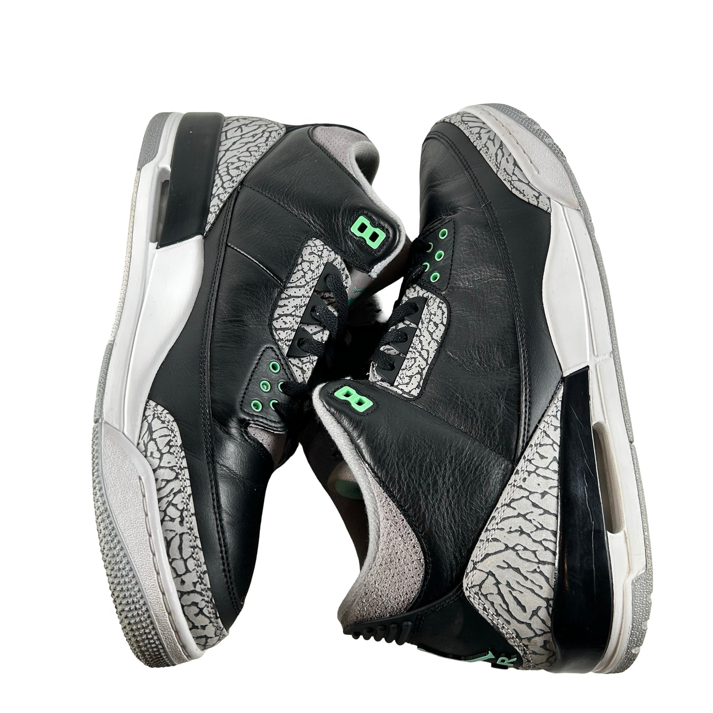 CT8532 031 Jordan 3 Retro Green Glow [USED] - 14 M (Used)