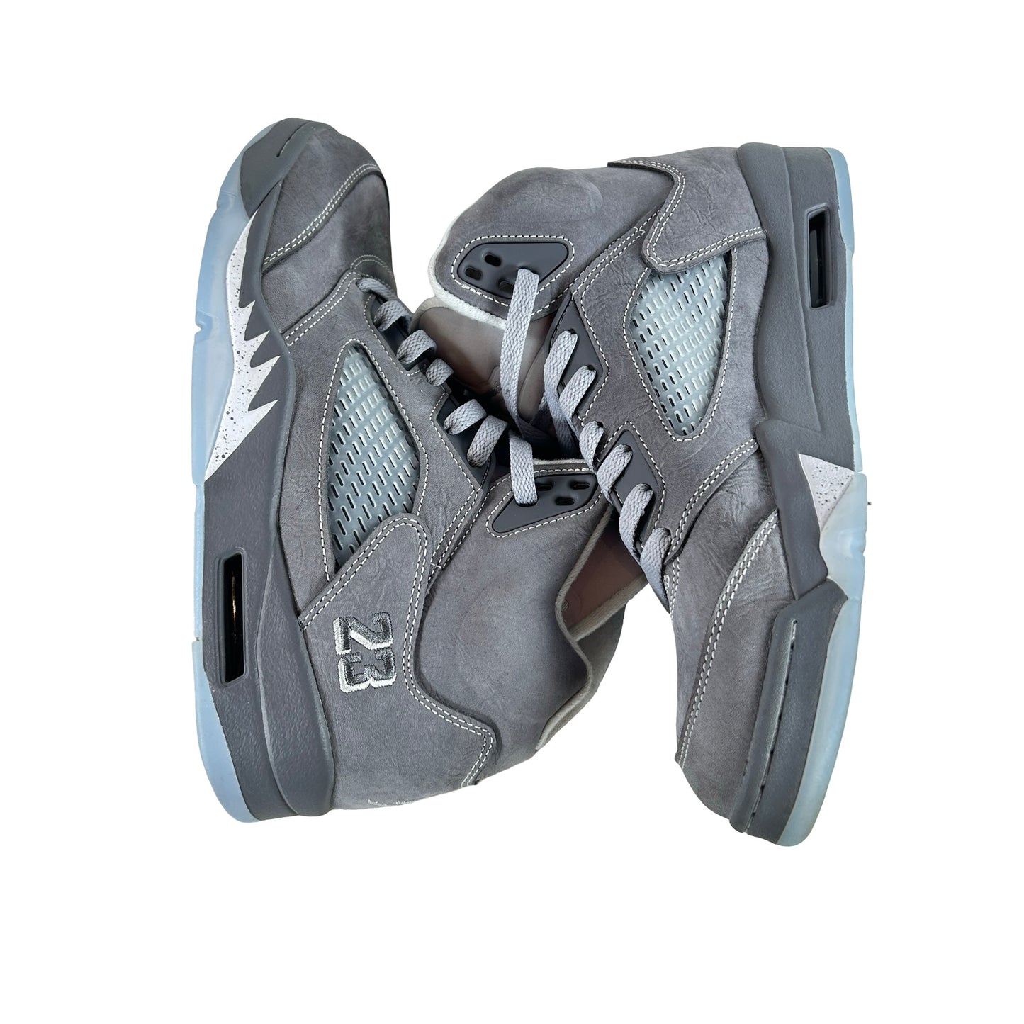 DD0587 002 Jordan 5 Retro Wolf Grey (2026) [USED] - 9 M (Used4)