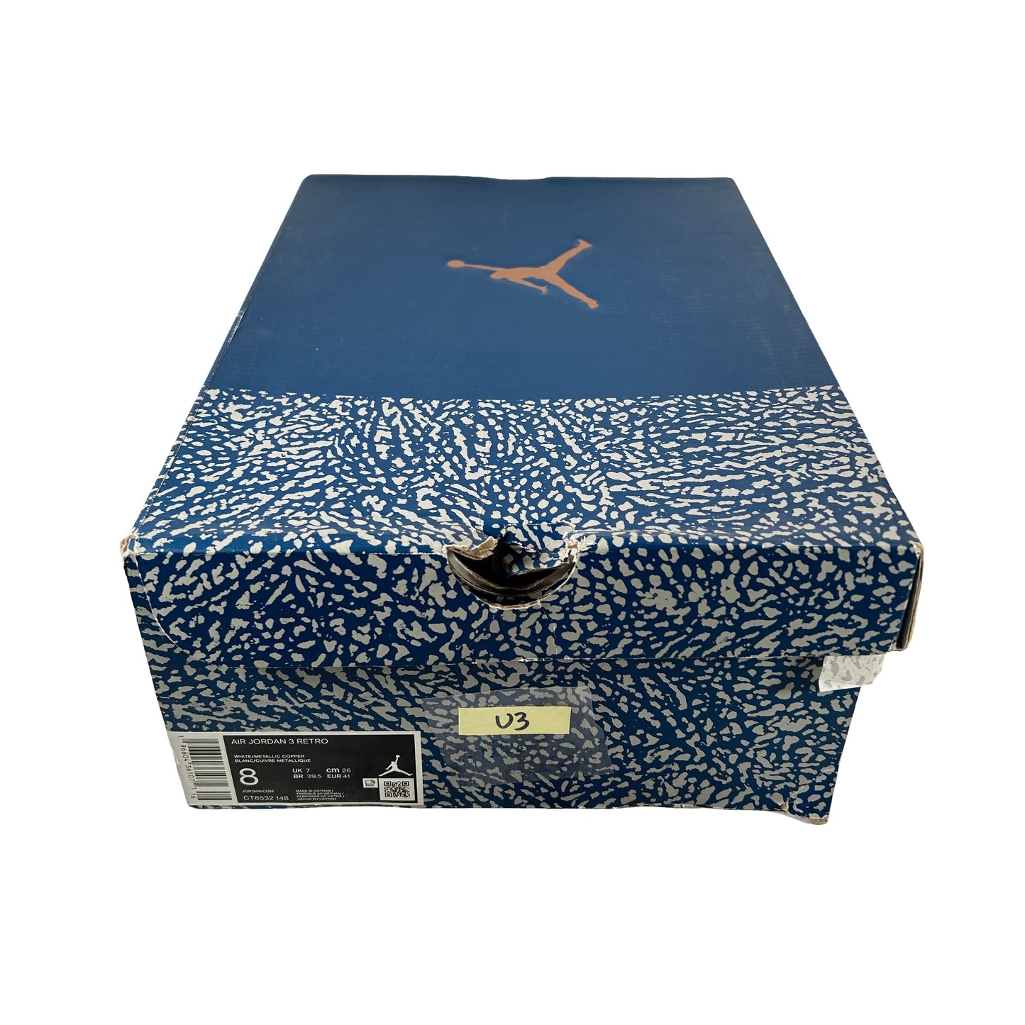 CT8532 148 Jordan 3 Retro Wizards [USED] - 8 M (Used3)