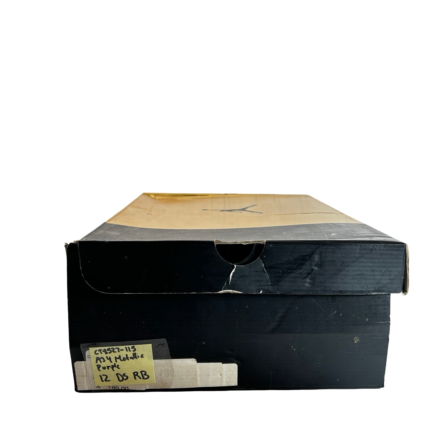 CT8527 115 Jordan 4 Retro Metallic Purple [CONDITIONAL] - 12 M (Yellowing) (Replace Box)
