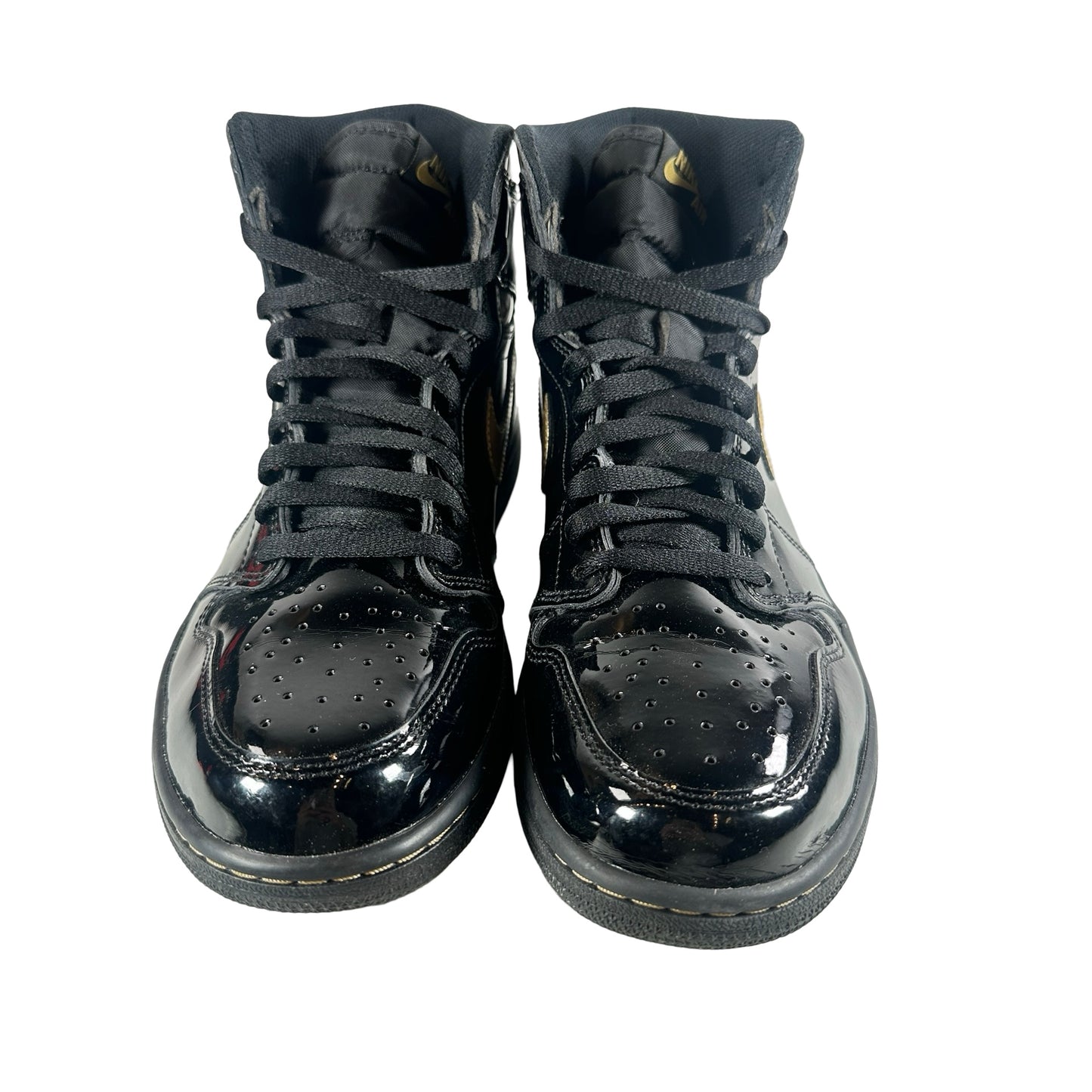 555088 032 Jordan 1 Black/Gold [USED] - 10.5 M (Used2)
