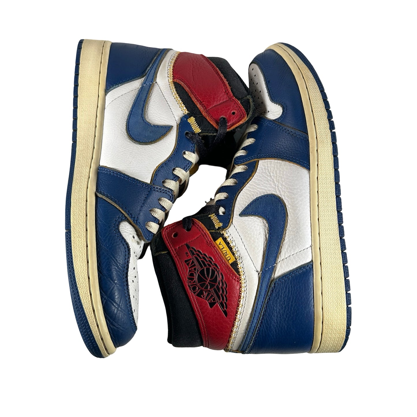 BV1300 146 Jordan 1 Union Storm Blue Toe [USED] - 9.5 M (Used2)