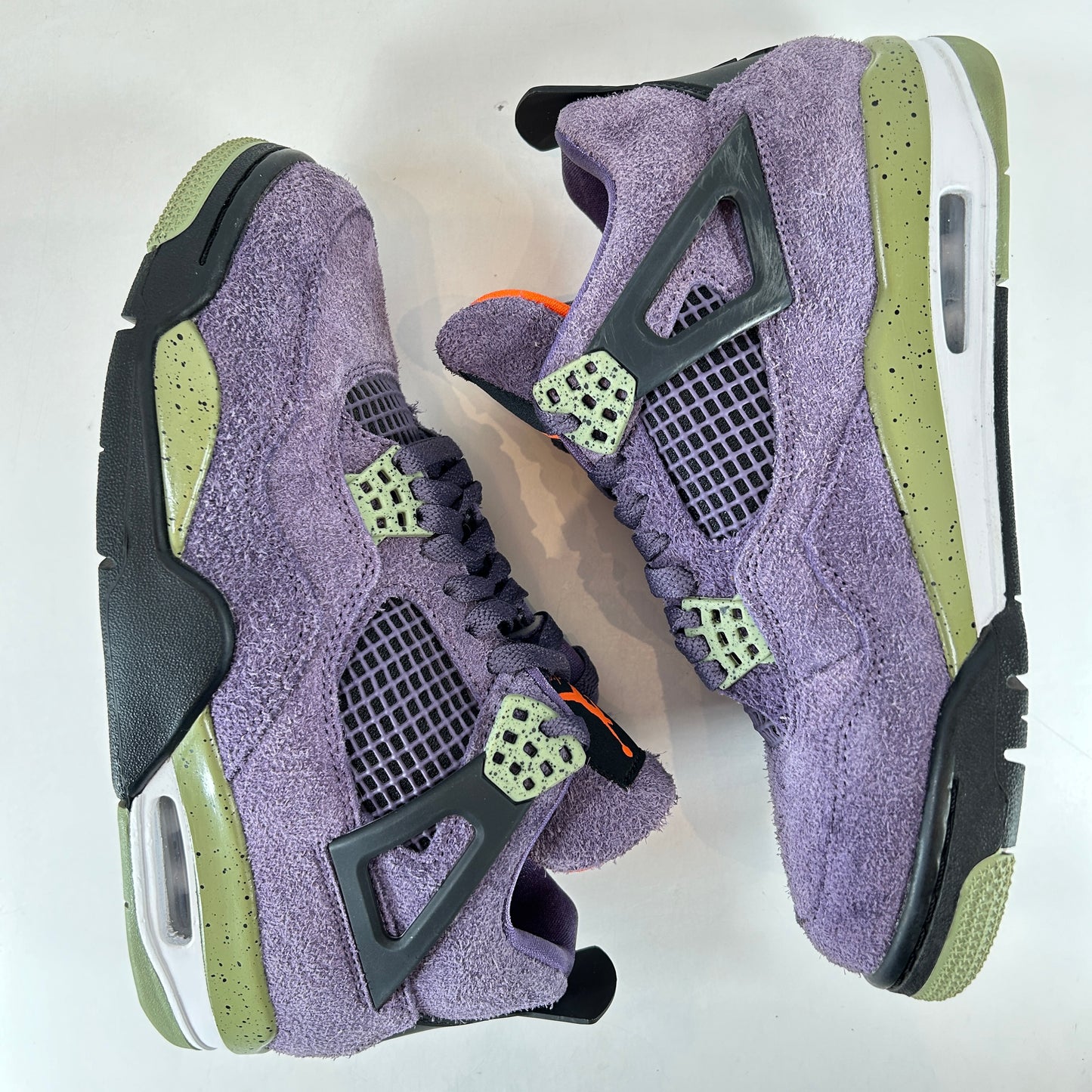 AQ9129 500 Jordan 4 Retro Canyon Purple [USED] - 8 W (Used) (No insoles)