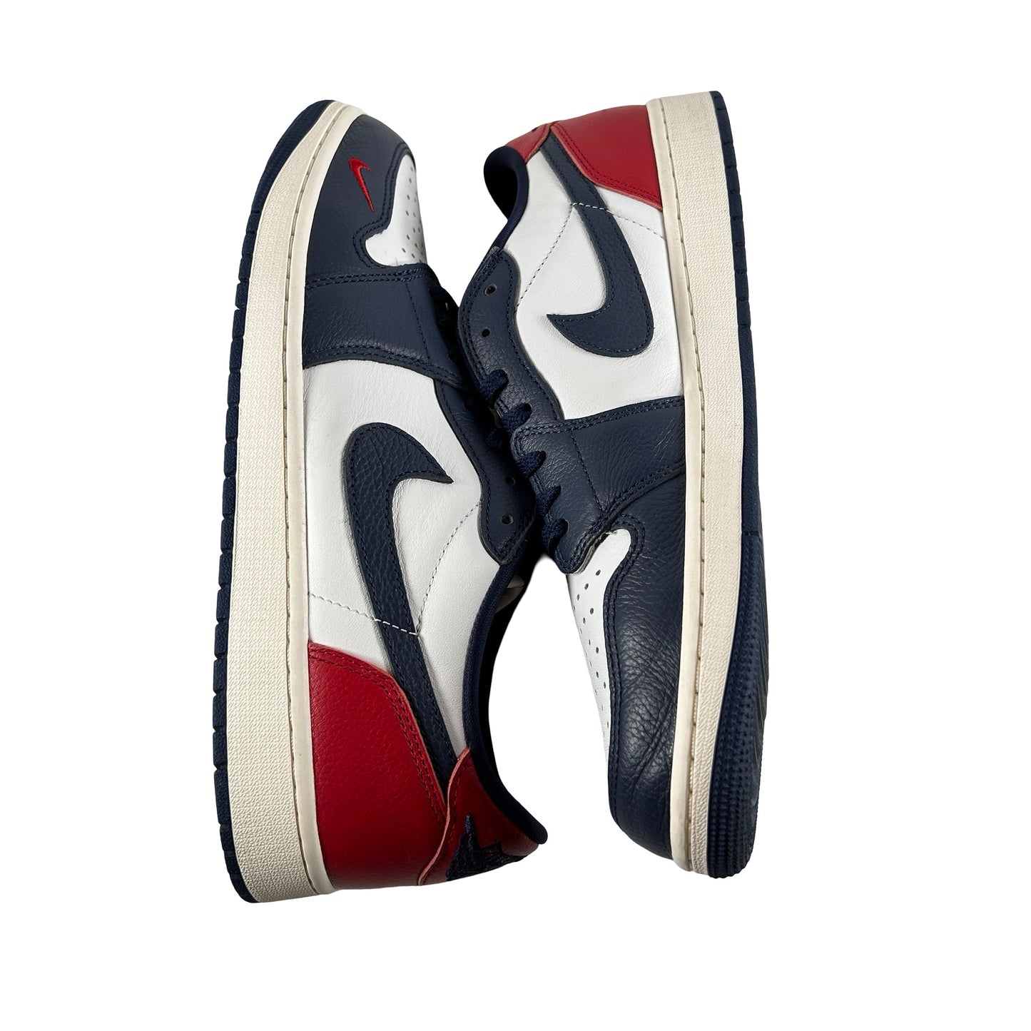 HQ2993 100 Jordan 1 Retro Low OG Howard University [USED] - 13 M (Used)