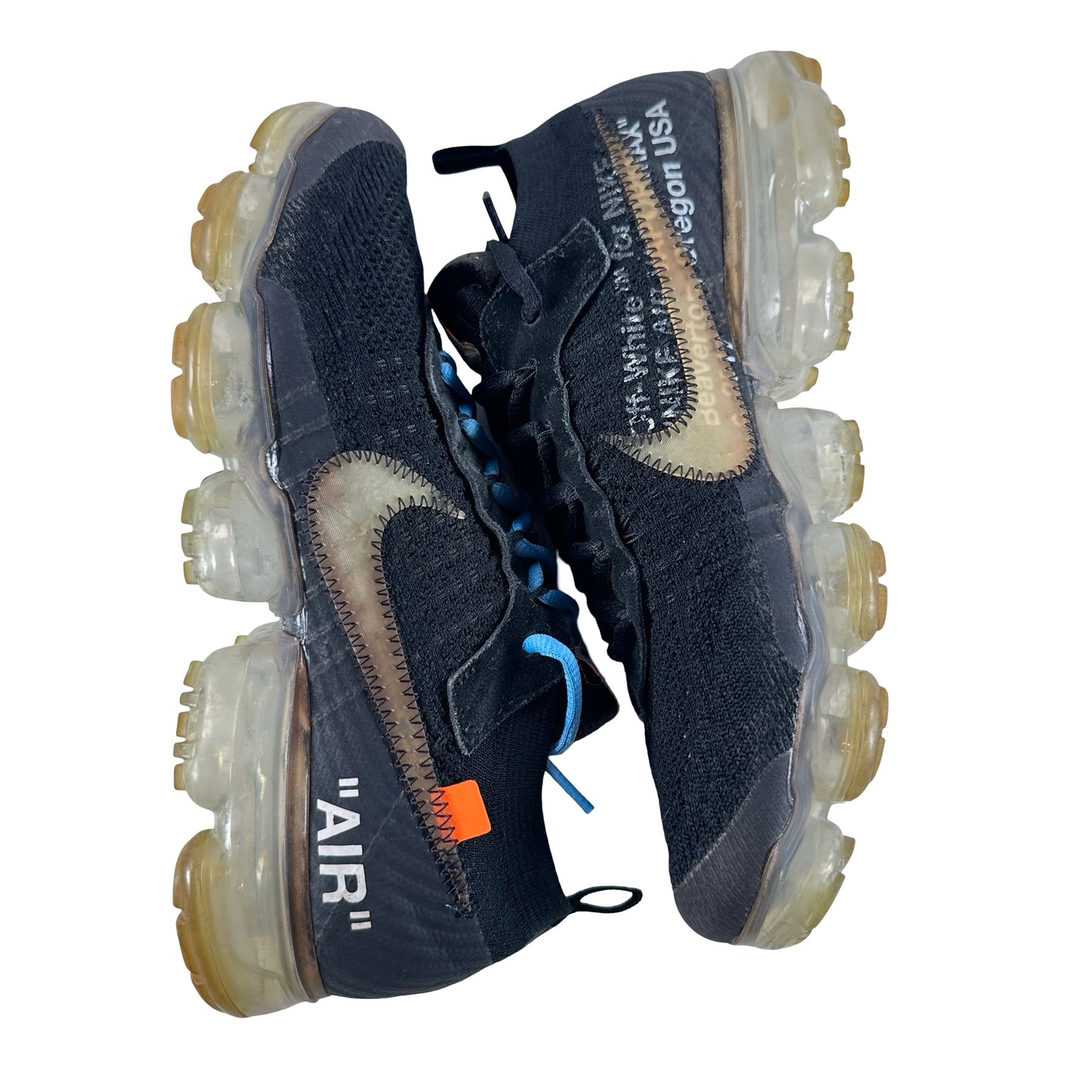 AA3831 002 Nike Air VaporMax Off-White Black (2018) [USED] - 7.5 M (Used)