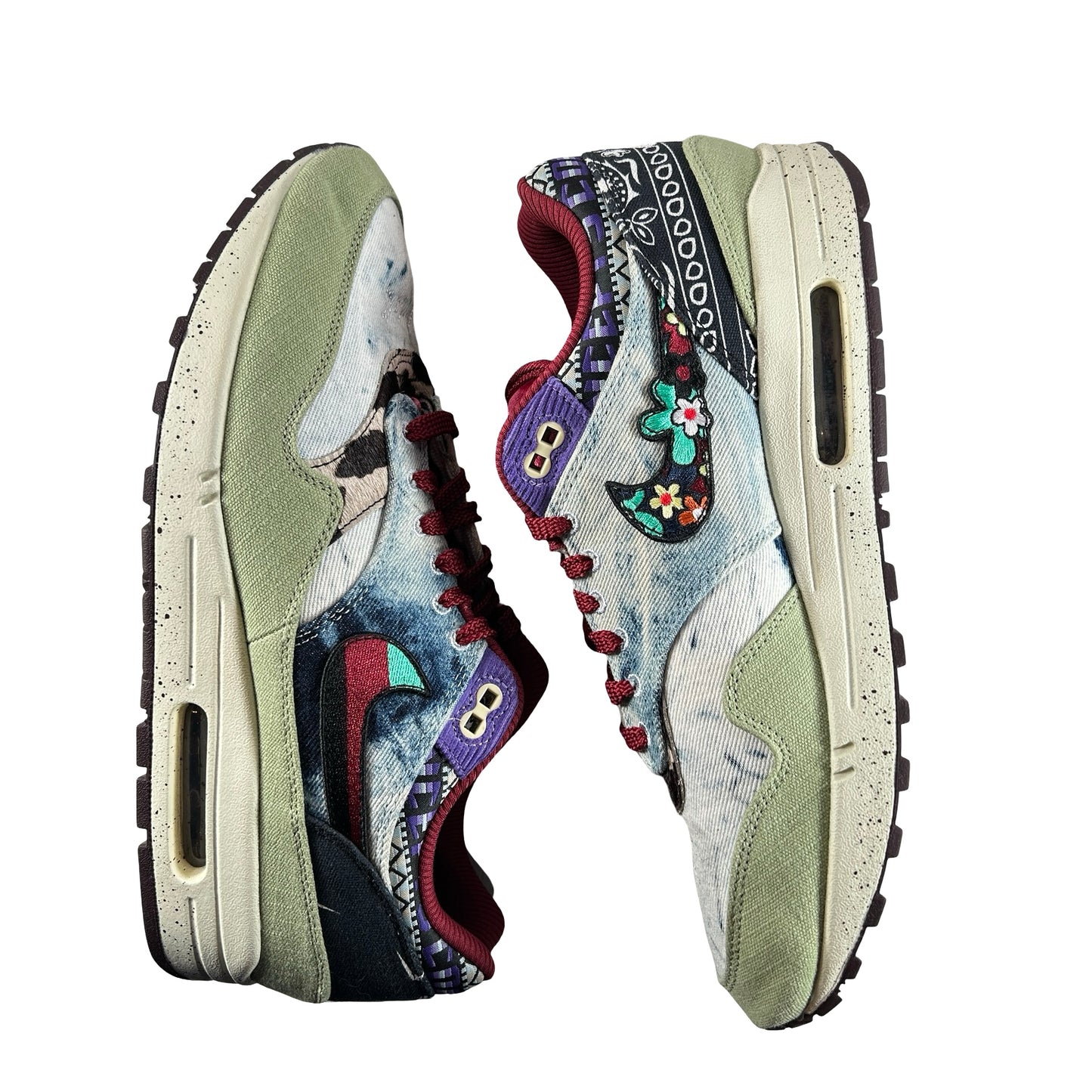 DN1803 300 Nike Air Max 1 Concepts Denim Olive Canvas [USED] - 11 M (Used2)