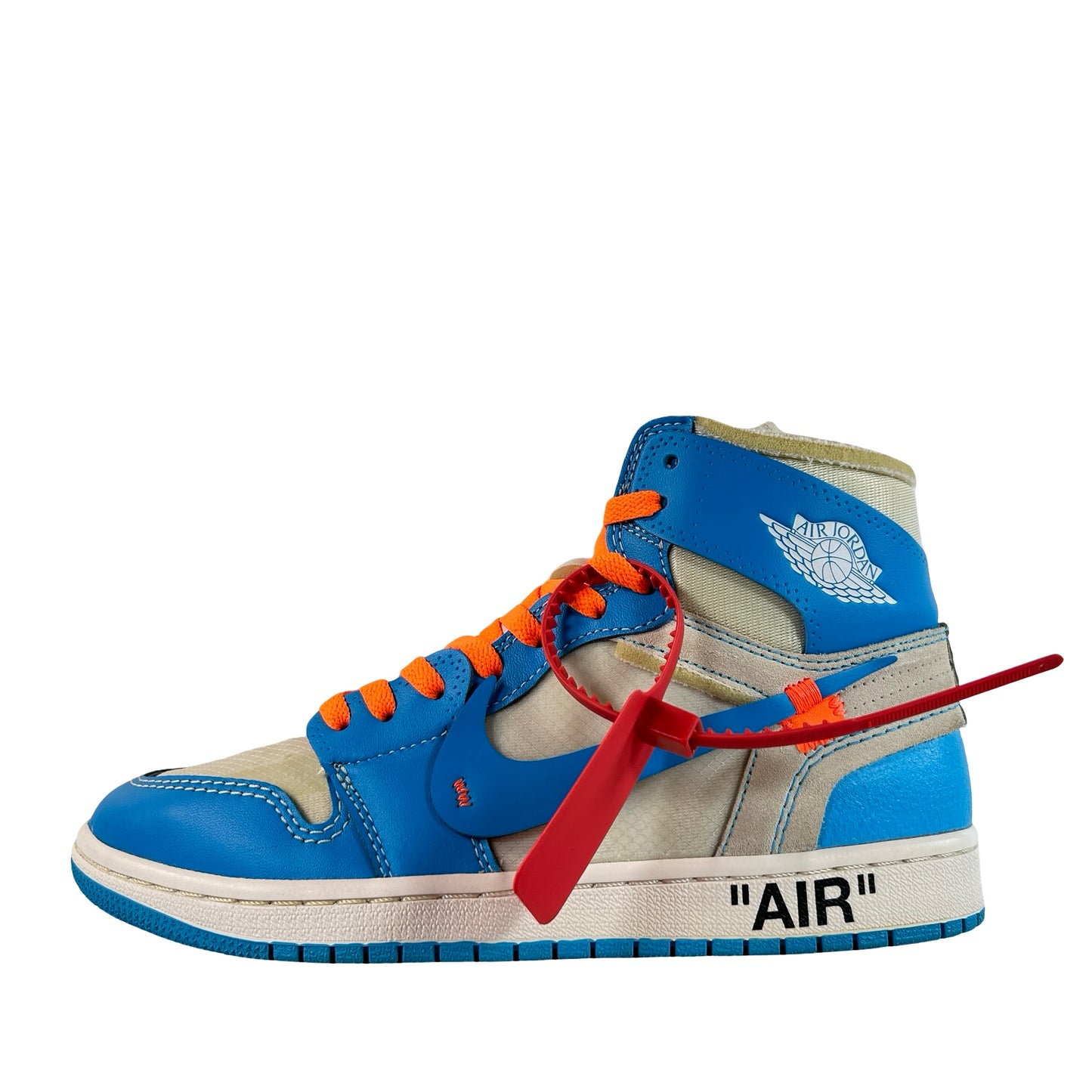 AQ0818 148 Jordan 1 Retro High Off-White UNC [USED] - 7.5 M (VNDS)