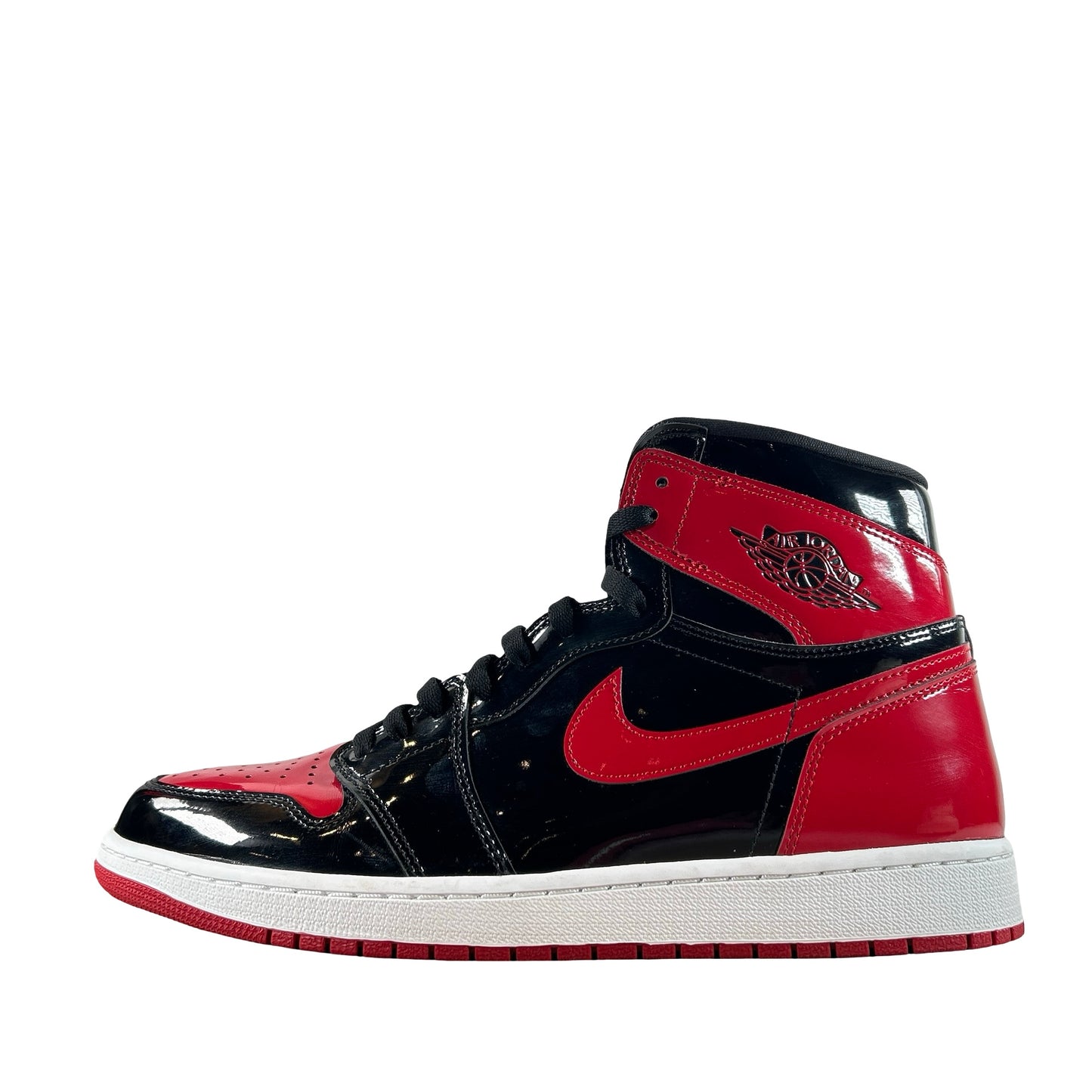 555088 063 Jordan 1 Retro High OG Patent Bred [USED] - 13 M (Used7)