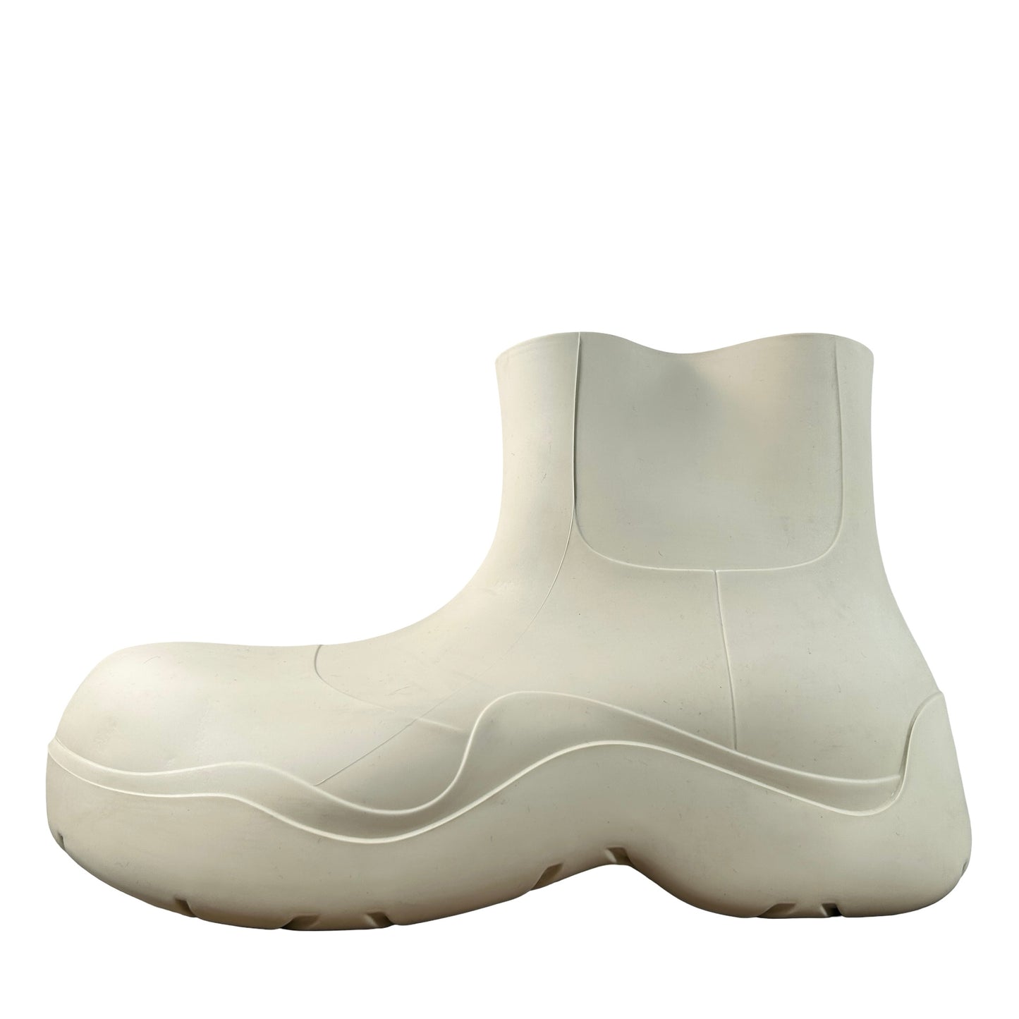 640043 V00P0 9031 Bottega Veneta Puddle Ankle Boot Sea Salt [USED] - 44 EU / US 11 M (Used) (No Box)