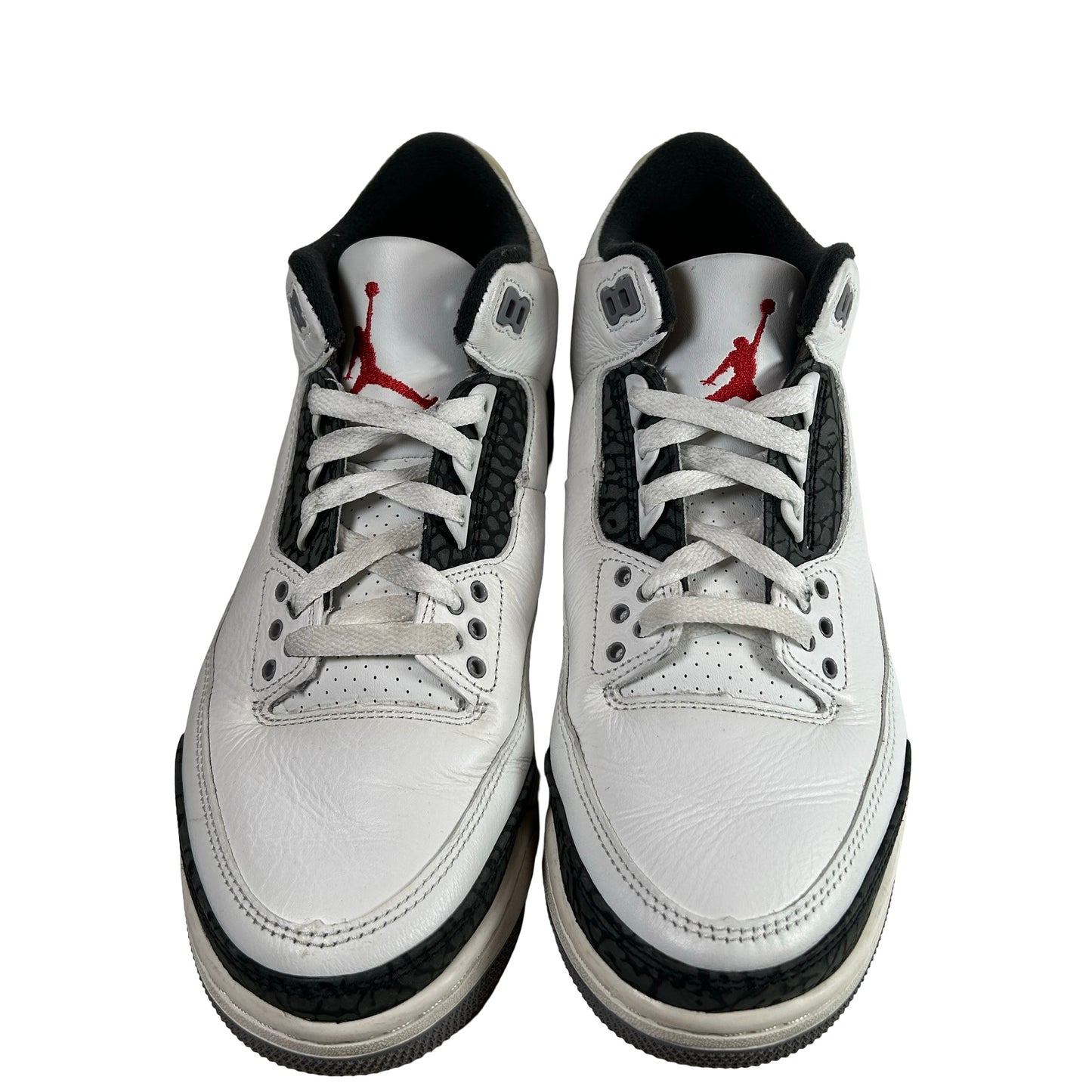 CT8532 106 Jordan 3 Retro Cement Grey [USED] - 9 M (Used2) (No Box2)