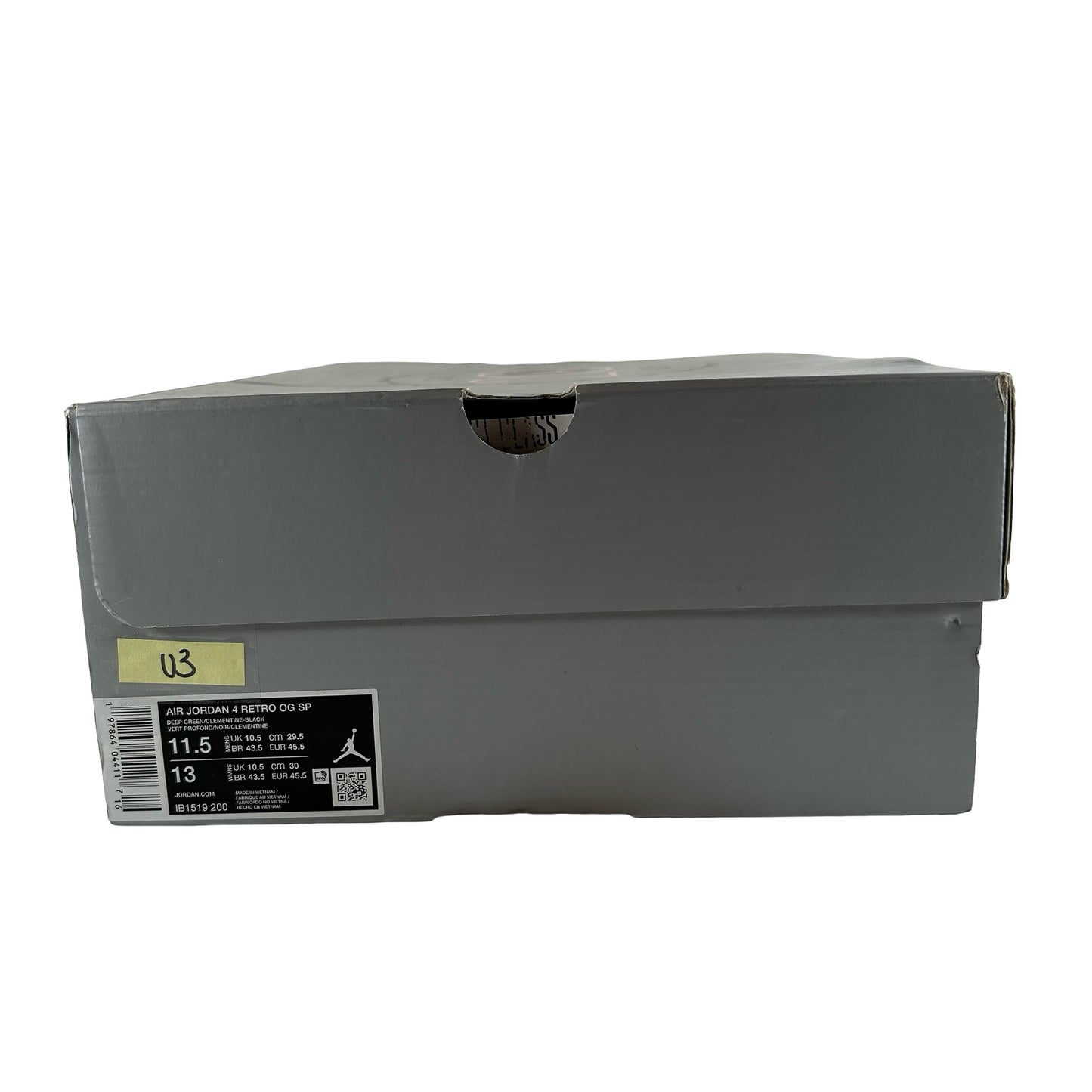 IB1519 200 Jordan 4 Retro OG SP Undefeated (2025) [USED] - 11.5 M (Used3)