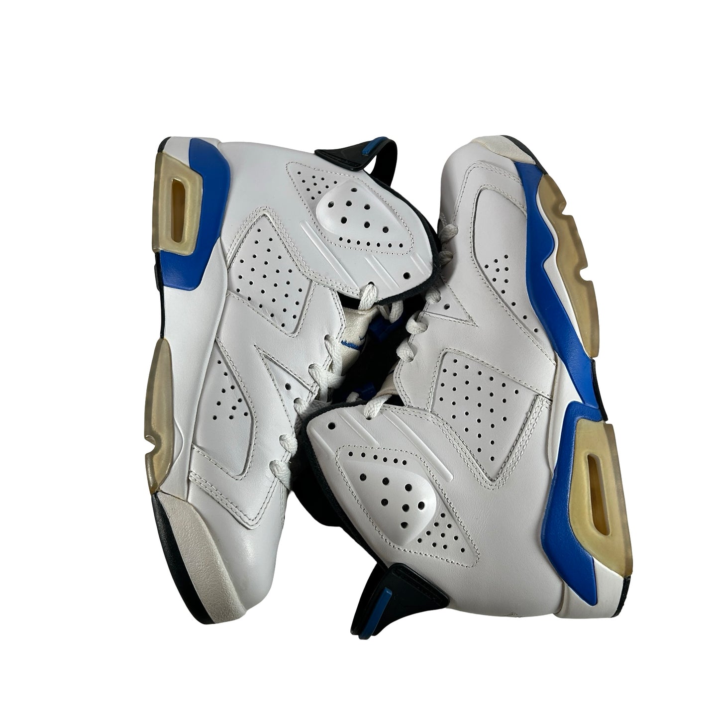 384664 107 Jordan 6 Retro Sport Blue (2014) [USED] - 8 M (Used)