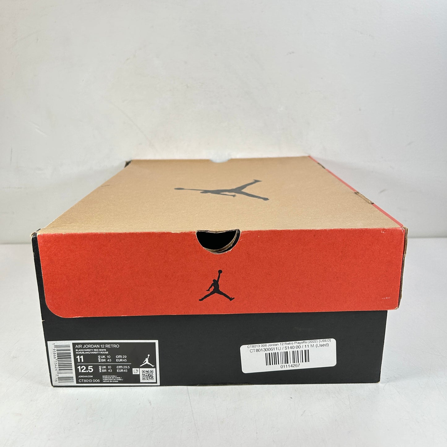 CT8013 006 Jordan 12 Retro Playoffs (2022) [USED] - 11 M (Used)