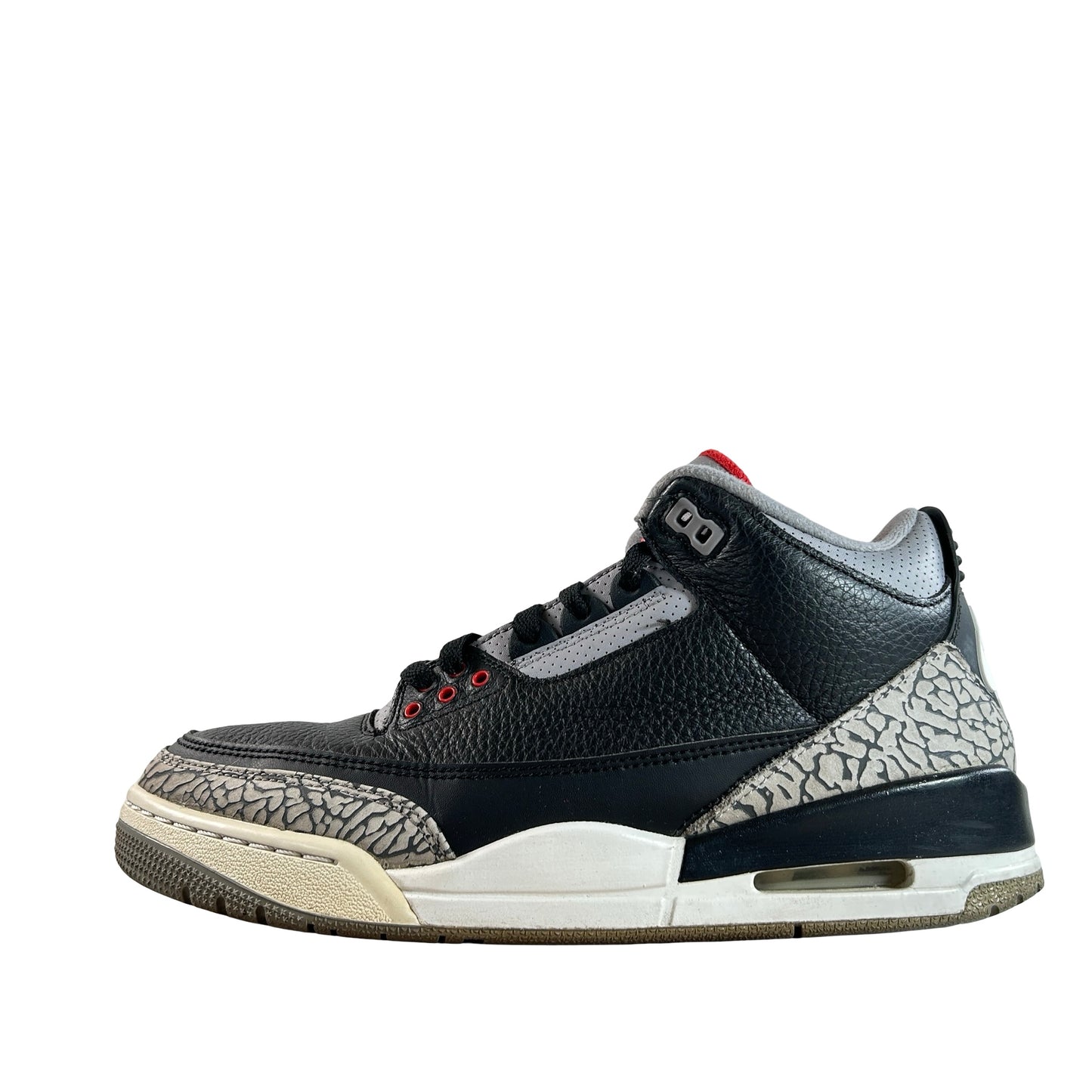 854262 001 Jordan 3 Black Cement 2018 [USED] - 9 M (Used5)