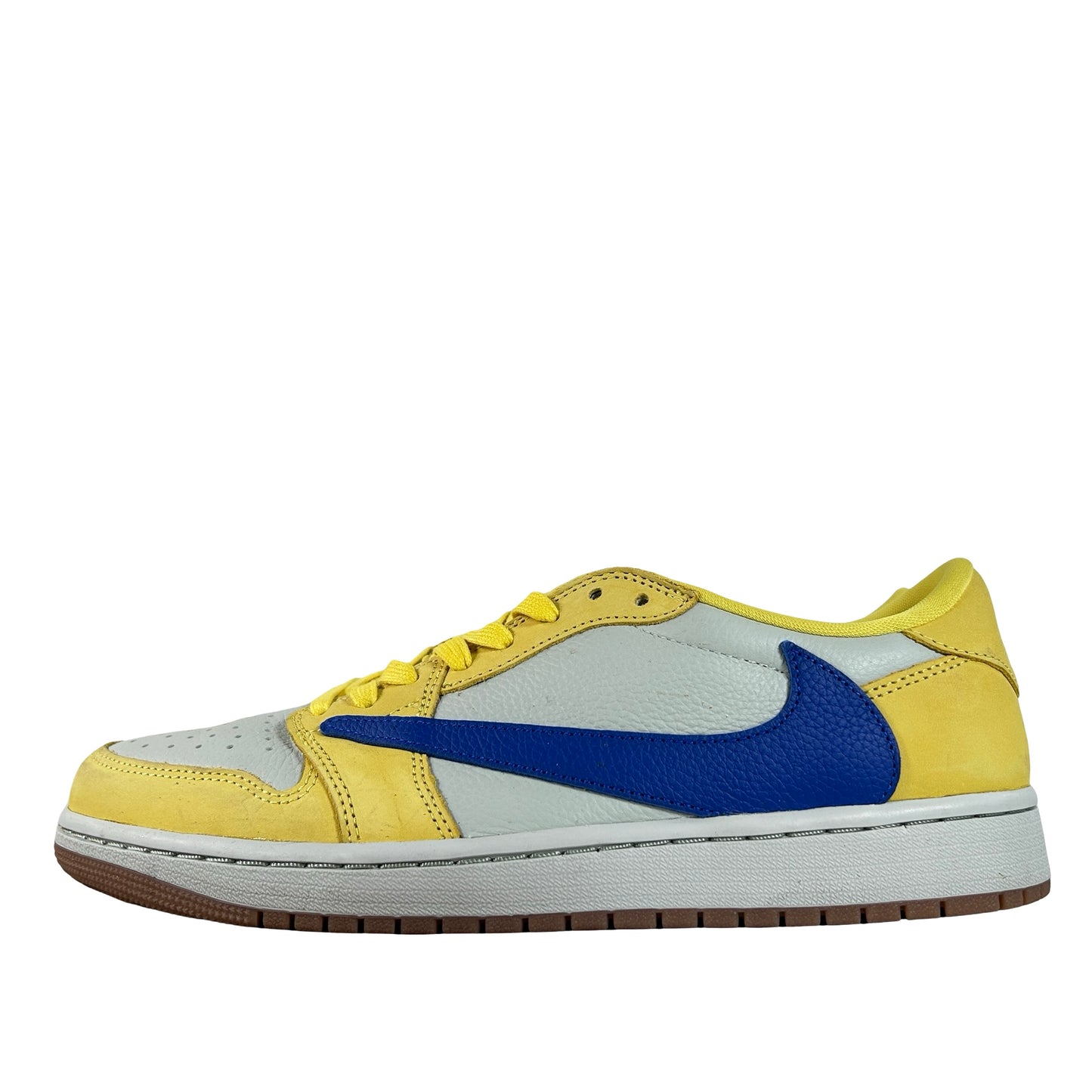 DZ4137 700 Jordan 1 Retro Low OG SP Travis Scott Canary (Women's) [USED] - 11.5 W (Used3))