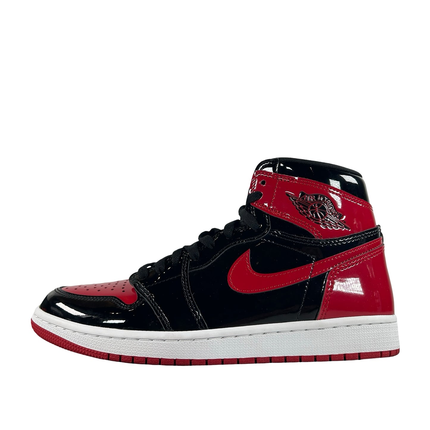 555088 063 Jordan 1 Retro High OG Patent Bred [USED] - 9 M (Used9)
