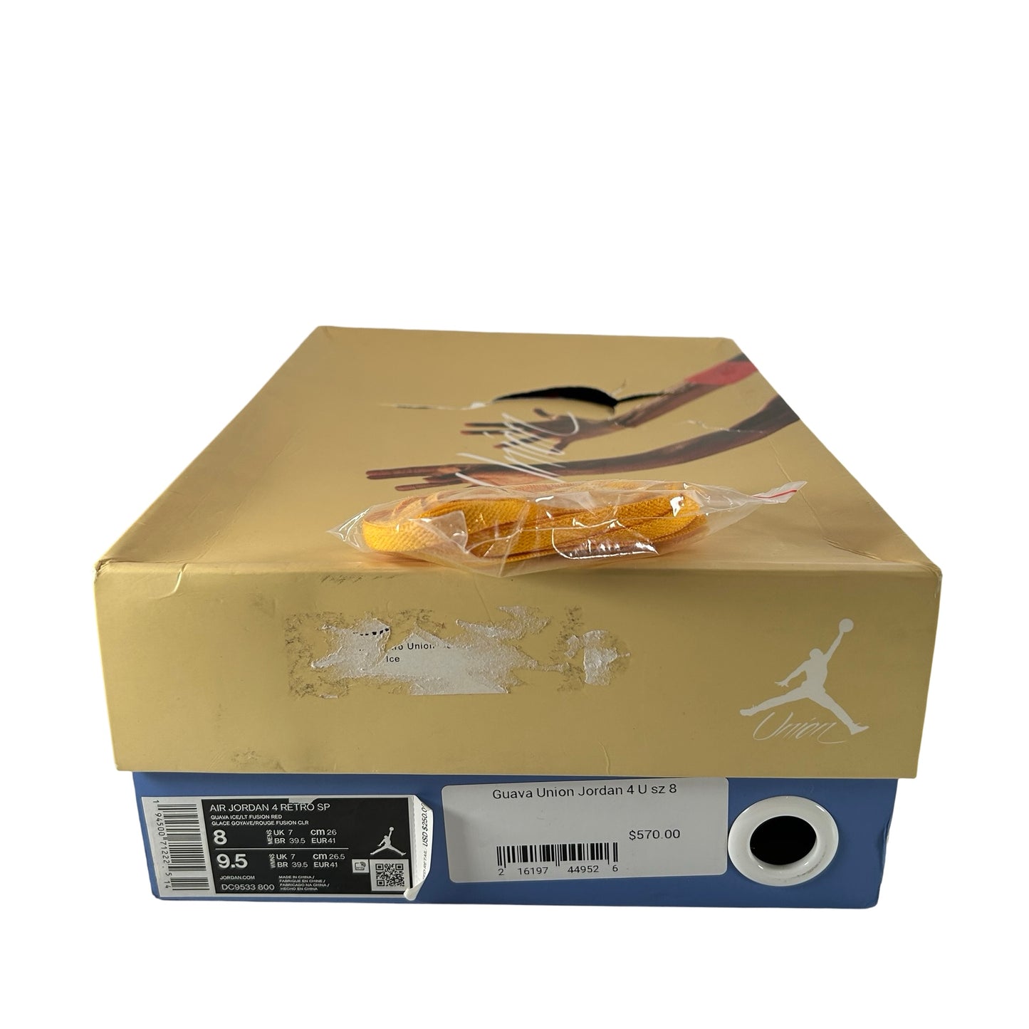DC9533 800 Jordan 4 Unión Guayaba Ice