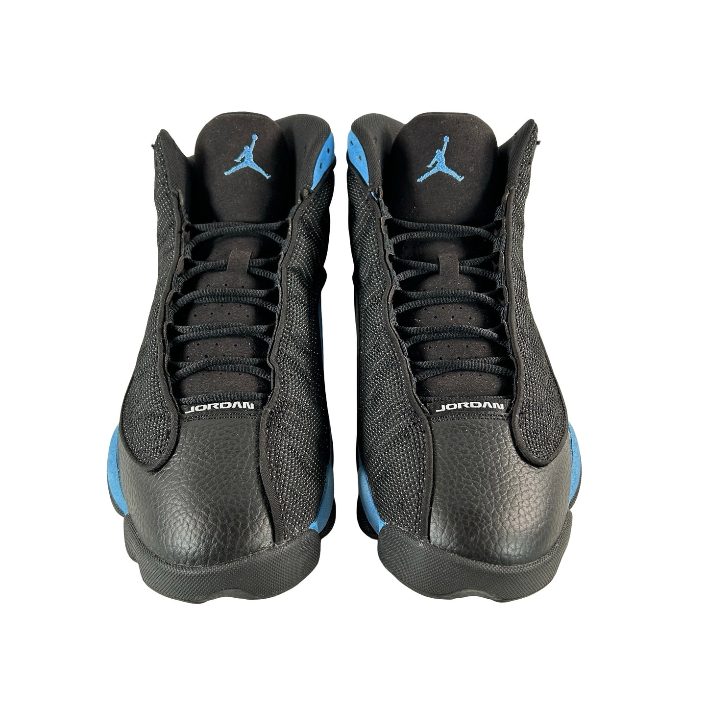 DJ5982 041 Jordan 13 Retro Black University Blue [USED] - 13 M (Used) (Replace Box)