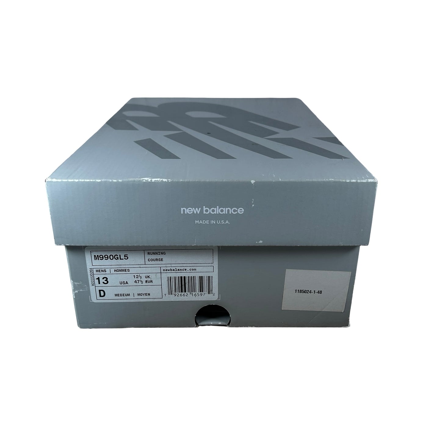 M990GL5 New Balance 990v5 Grey [USED] - 13 M (Used)
