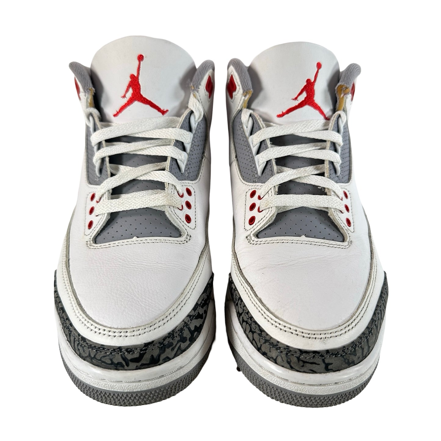 DN3707 160 Jordan 3 Retro Fire Red (2022) [USED] - 8 M (Used2) (No Box2)