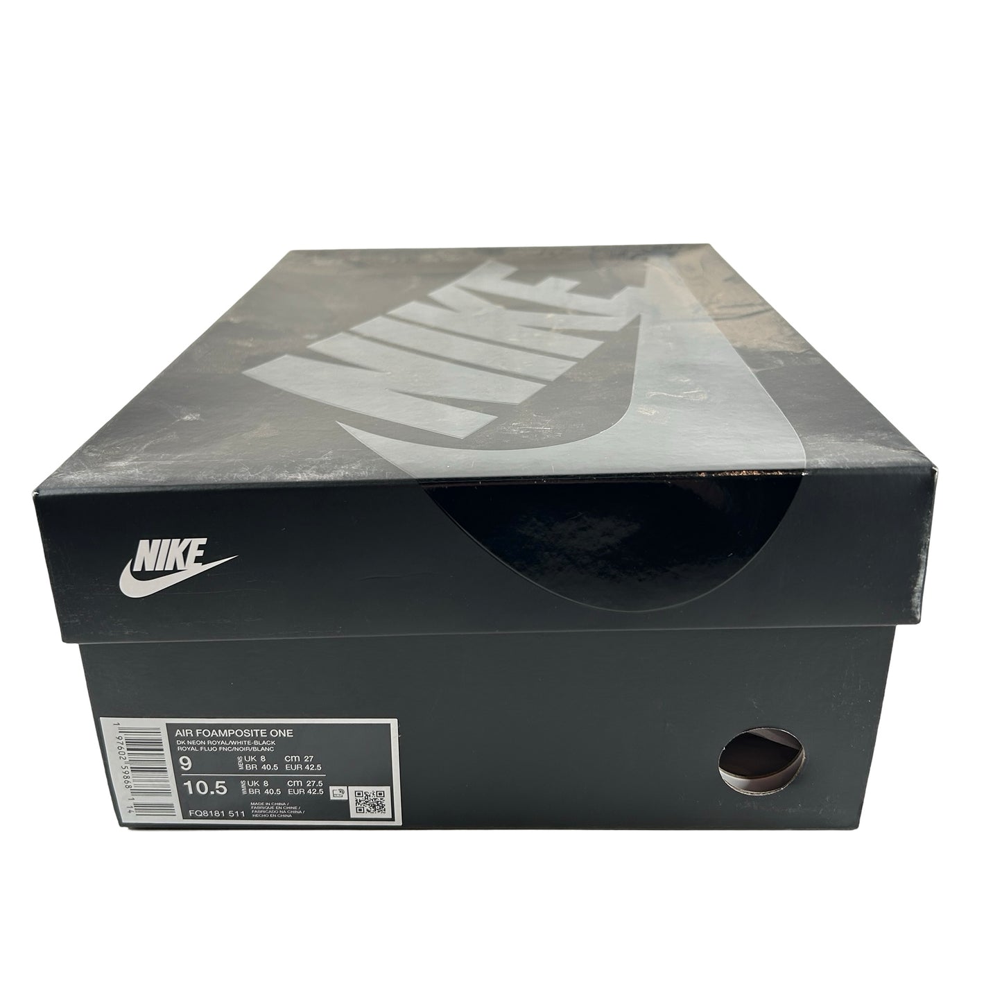 FQ8181 511 Nike Air Foamposite One International Blue [USED] - 9 M (Used)