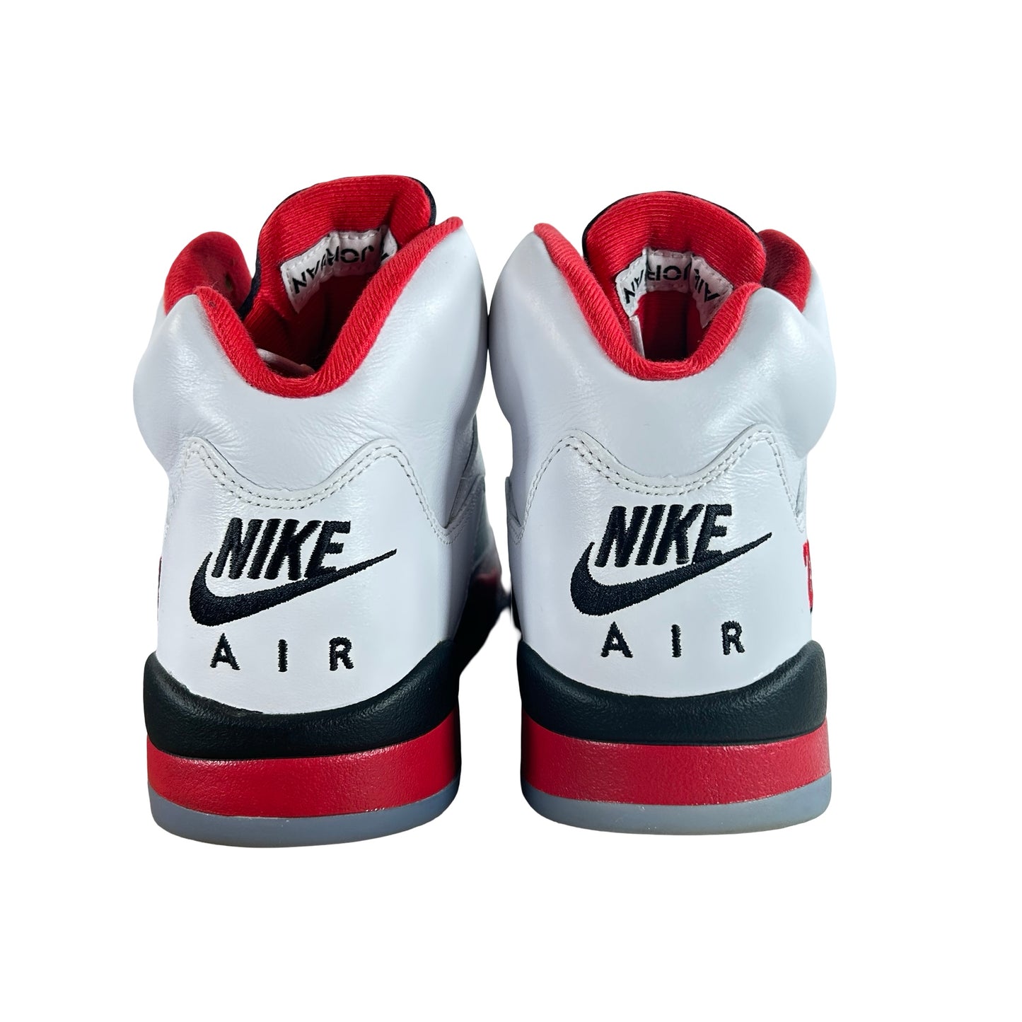 HQ7978 101 Jordan 5 Retro Fire Red Black Tongue (2025) [USED] - 9.5 M (Used4)