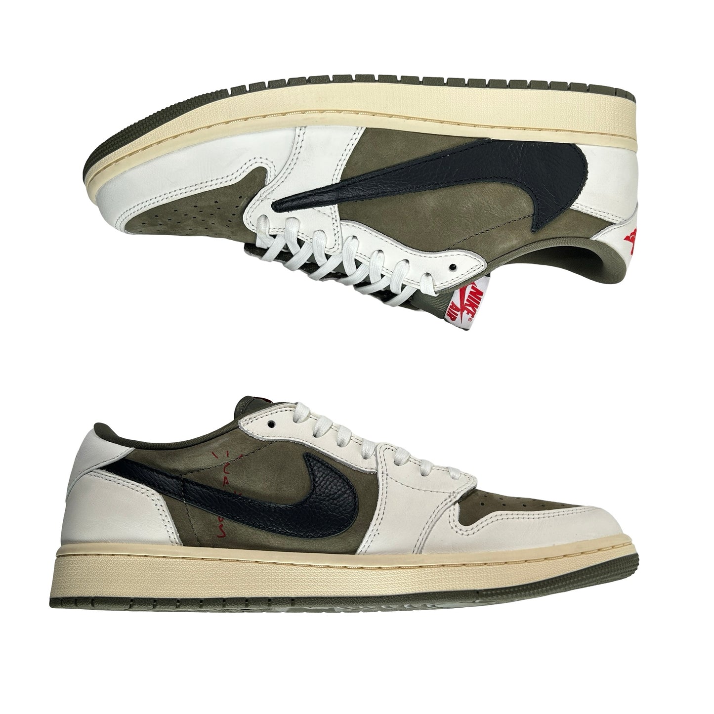 DM7866 200 Jordan 1 Retro Low OG SP Travis Scott Medium Olive [USED] - 12 (VNDS)