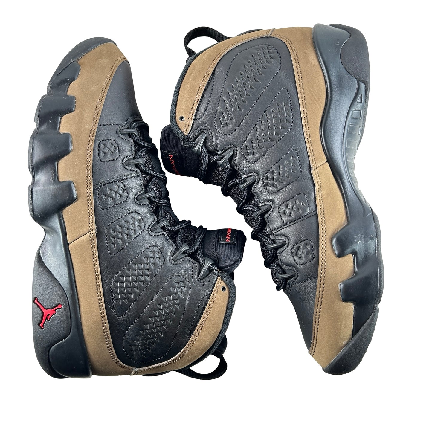 HV4794 030 Air Jordan 9 Retro Olive (2024) [USED] - 7 M (Used3)