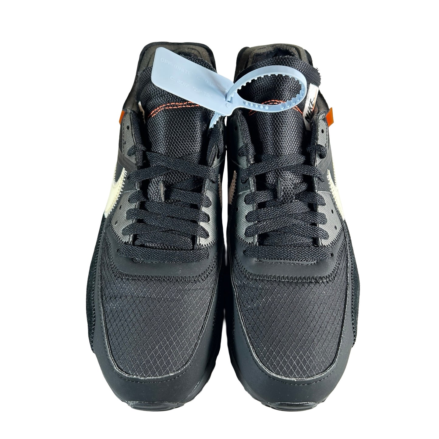 AA7293 001 Air Max 90 Off-White Black [USED] - 10 M (Used3)