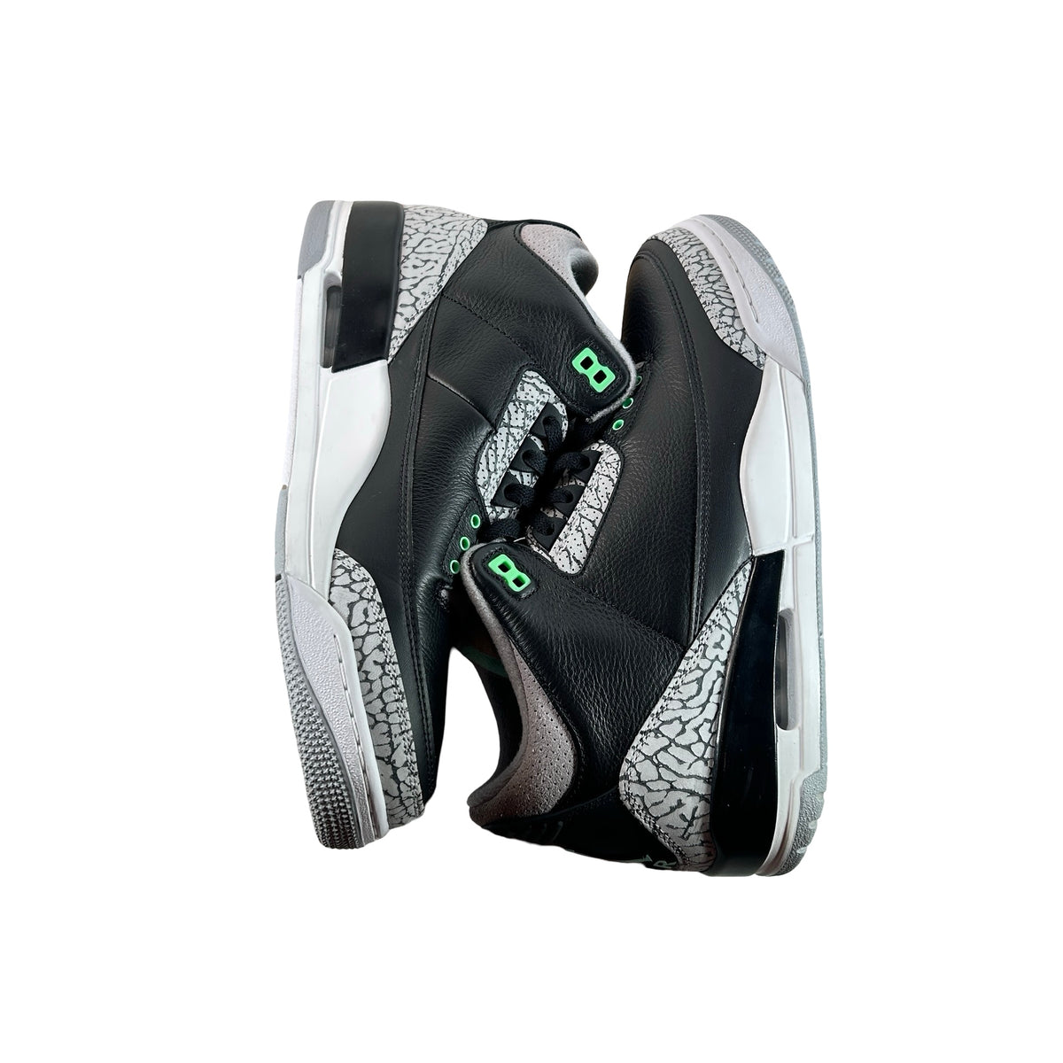 CT8532 031 Jordan 3 Retro Green Glow [USED] - 10 M (Used5)