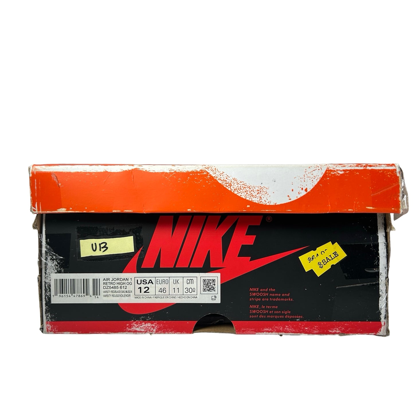 DZ5485 612 Jordan 1 Retro High OG Chicago Lost And Found [USED] - 12 M (Used13)
