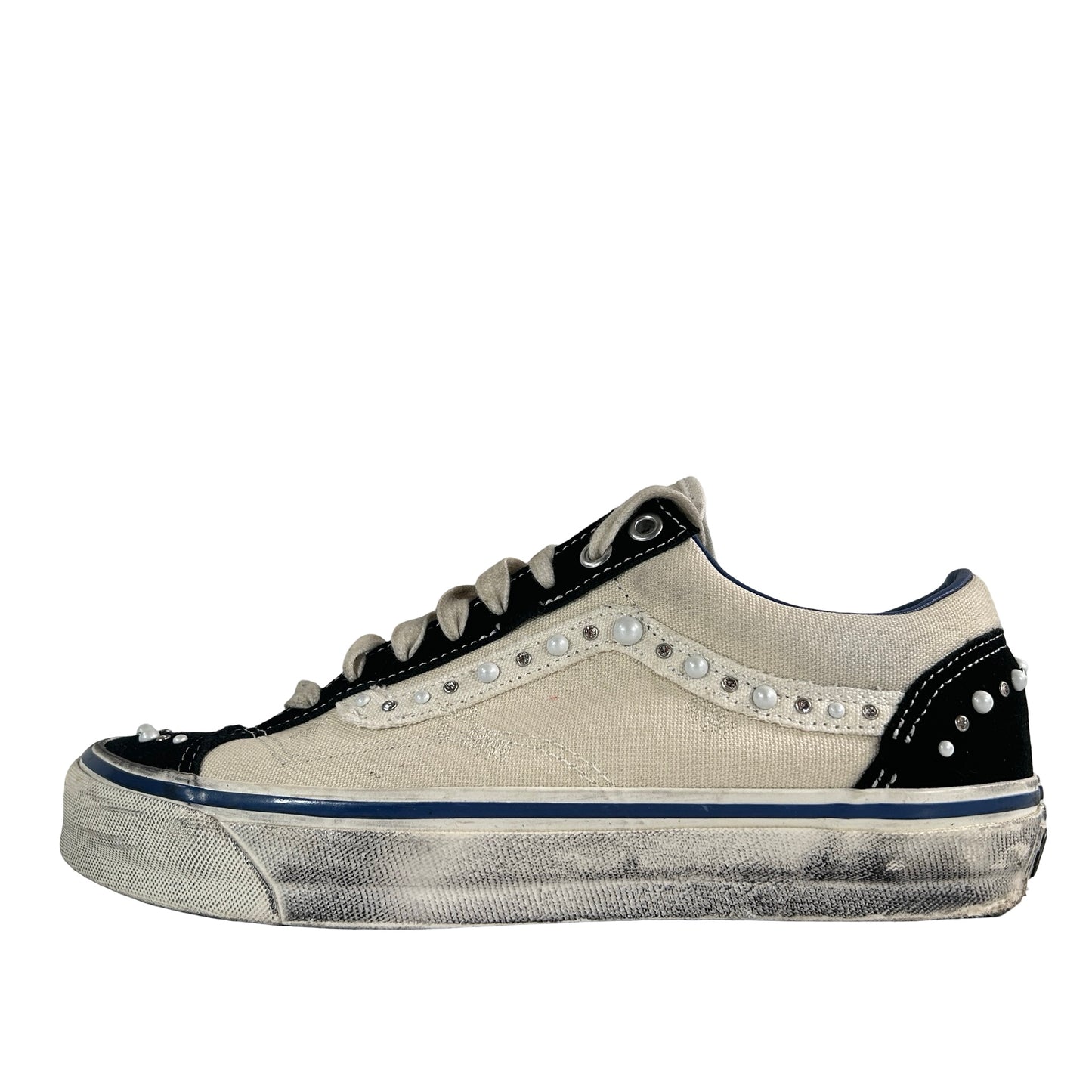 VN000S52FS8 Vans OTW Old Skool 36 Pearlized Pack Marshmallow White [USED] - 9 (Used)