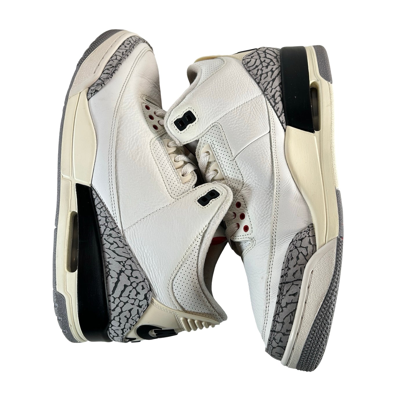 DN3707 100 Jordan 3 Retro White Cement Reimagined [USED] - 12 M (Used7) (No Box7)