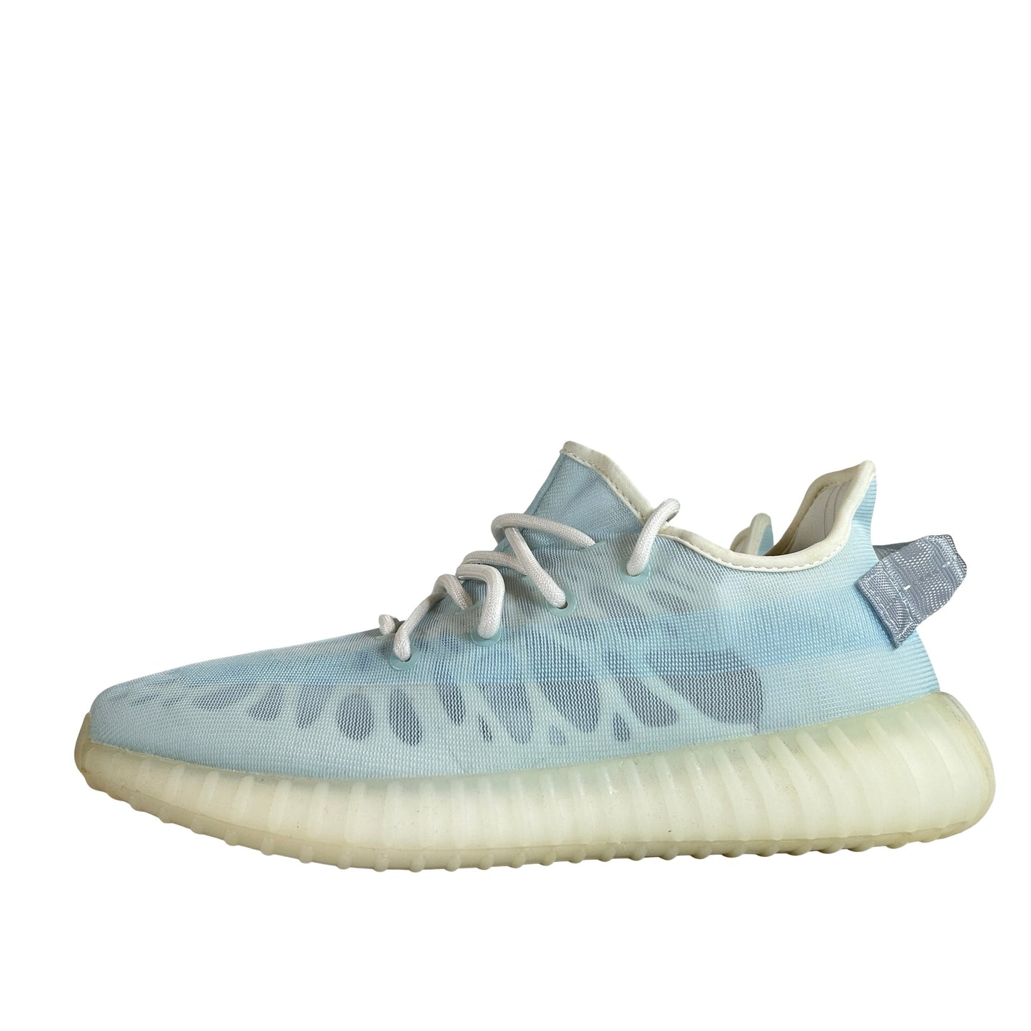 GW2869 adidas Yeezy Boost 350 V2 Mono Ice [CONDITIONAL] - 9.5 M (Slight Yellowing)