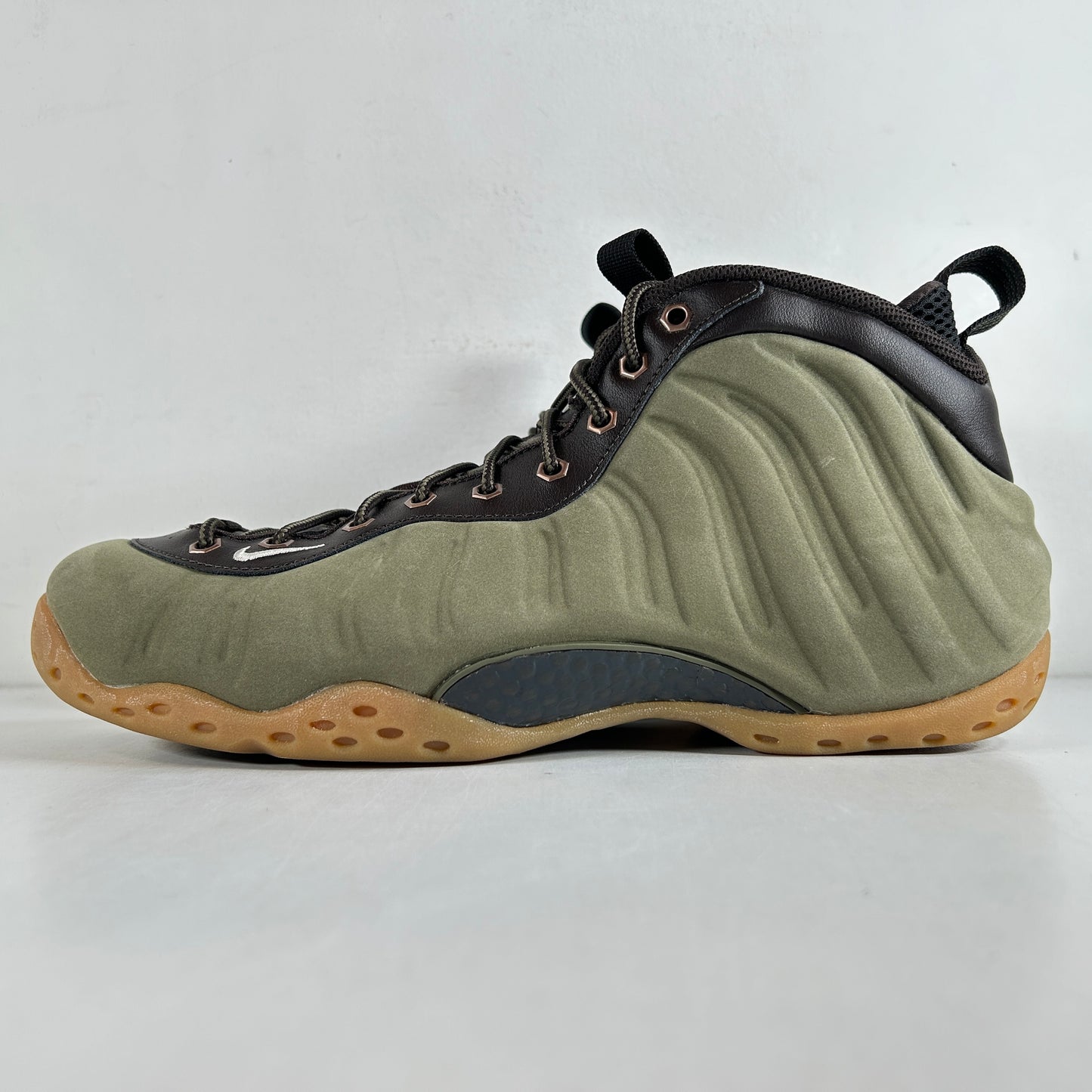 575420 200 Nike Air Foamposite One Olive [USED] - 11 M (VNDS) (Replace Box)