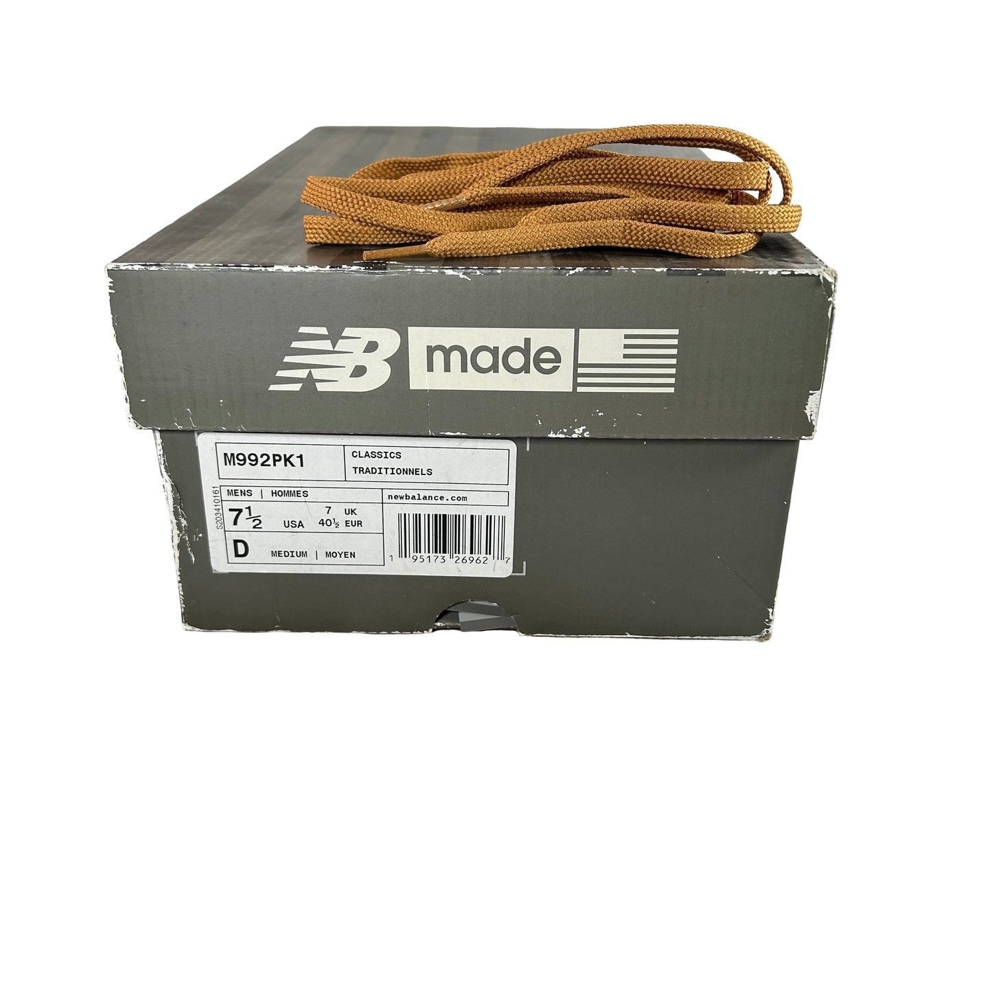 M992PK1 New Balance 992 Packer Shoes [USED] - 7.5 M (Used)